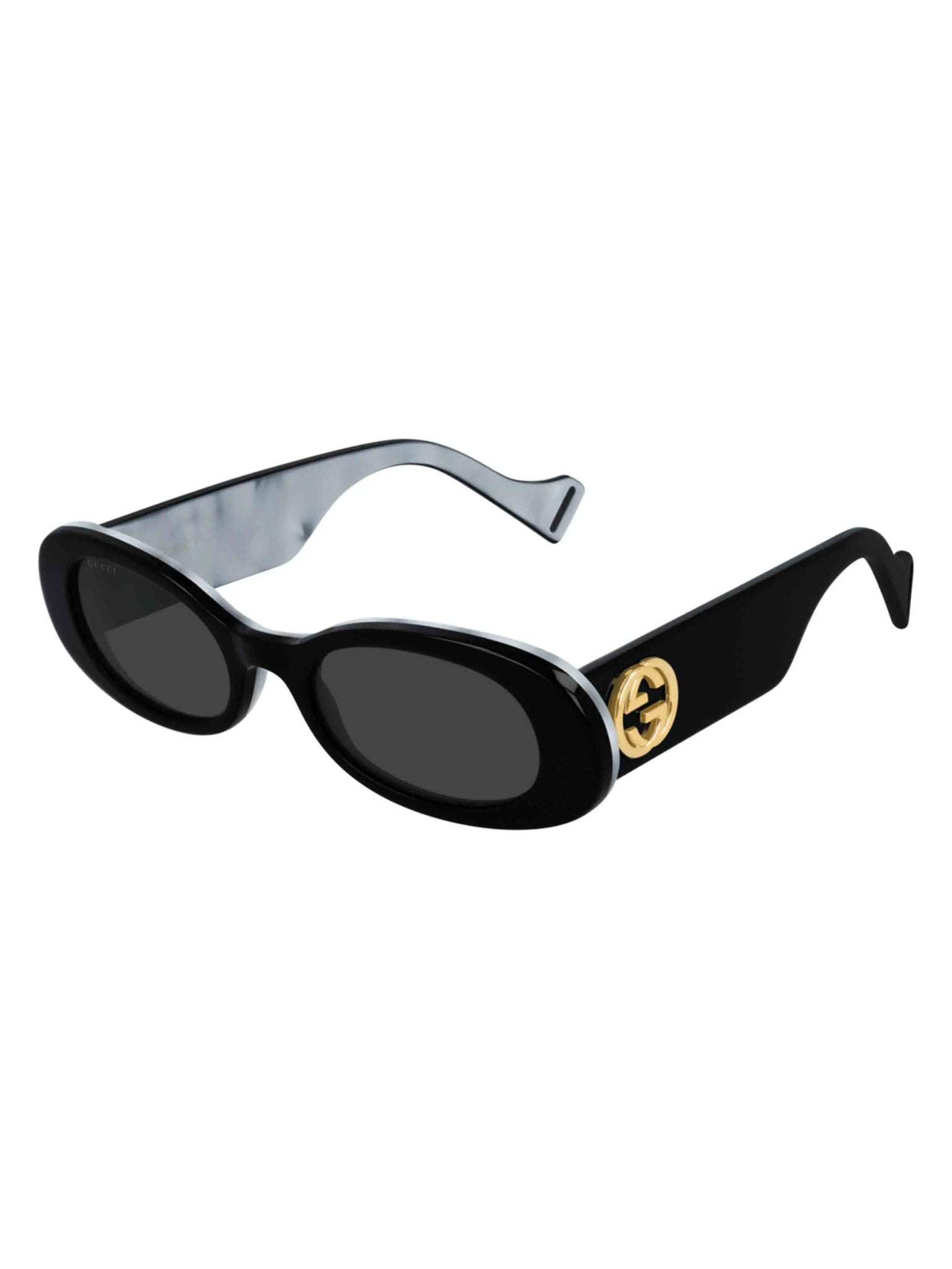 Gucci Seasonal Icon Sunglasses Round Black/Black Prior