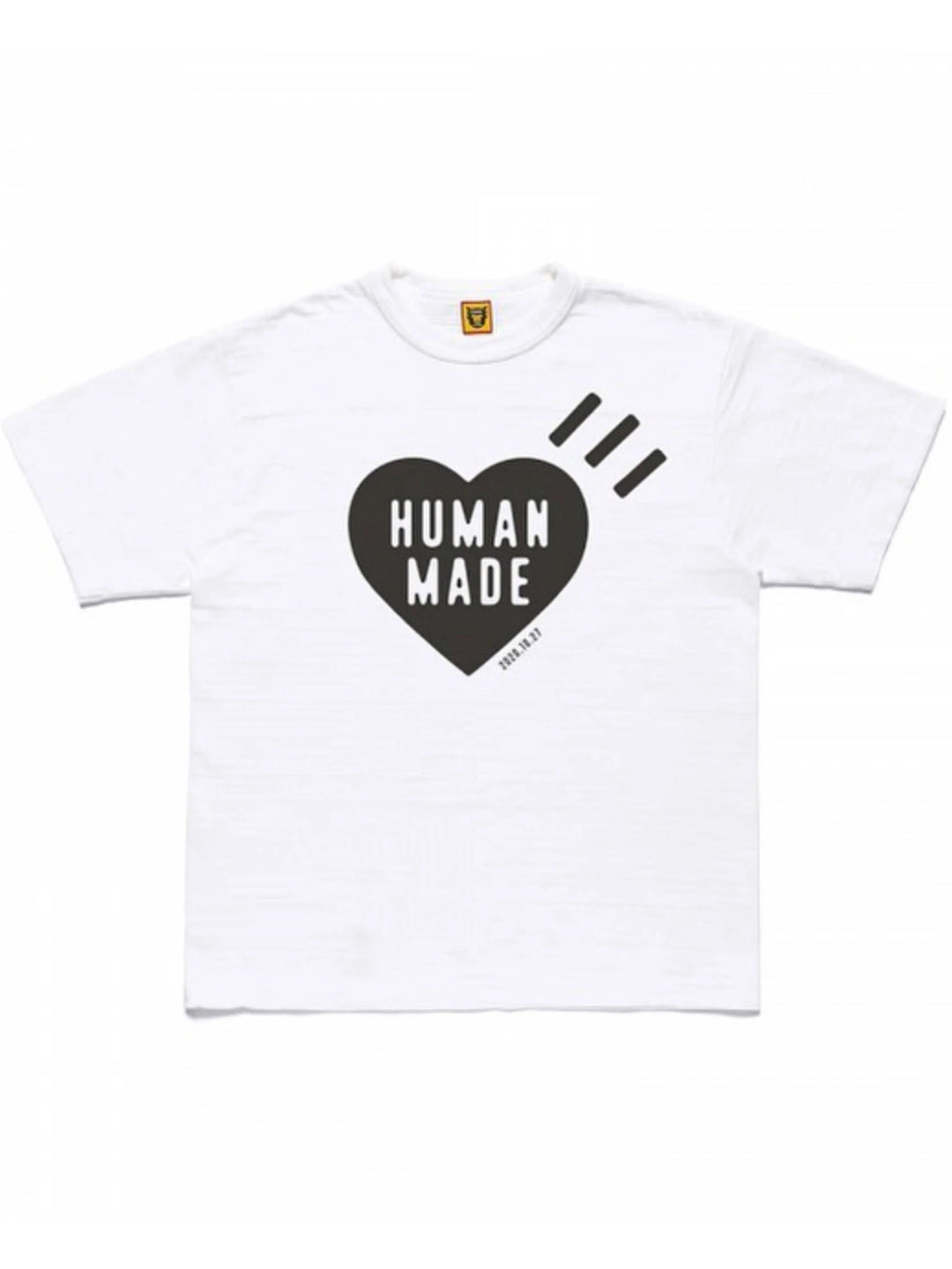 Human Made Heart LOGO TEE WHITE/BLACK Prior