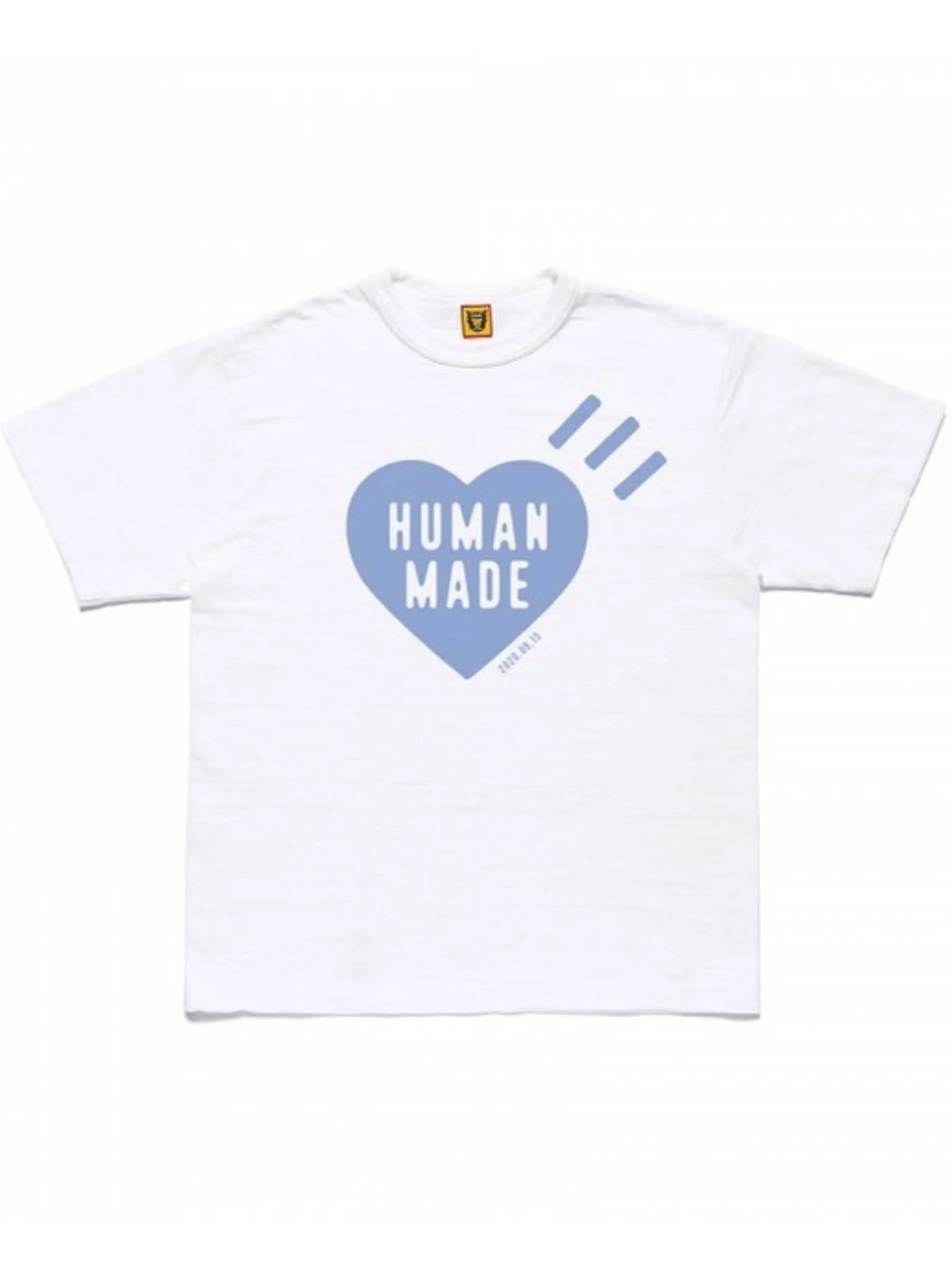 Human Made Heart LOGO TEE WHITE/LIGHT BLUE Prior