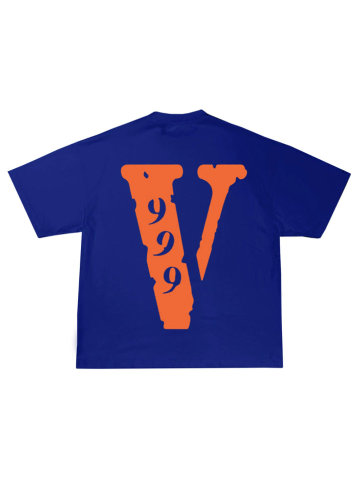 Juice Wrld x Vlone 999 T-Shirt BLUE [SS20] Prior