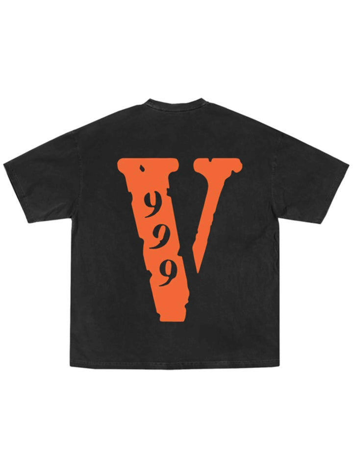 Juice Wrld x Vlone 999 T-Shirt Black [SS20] Vlone
