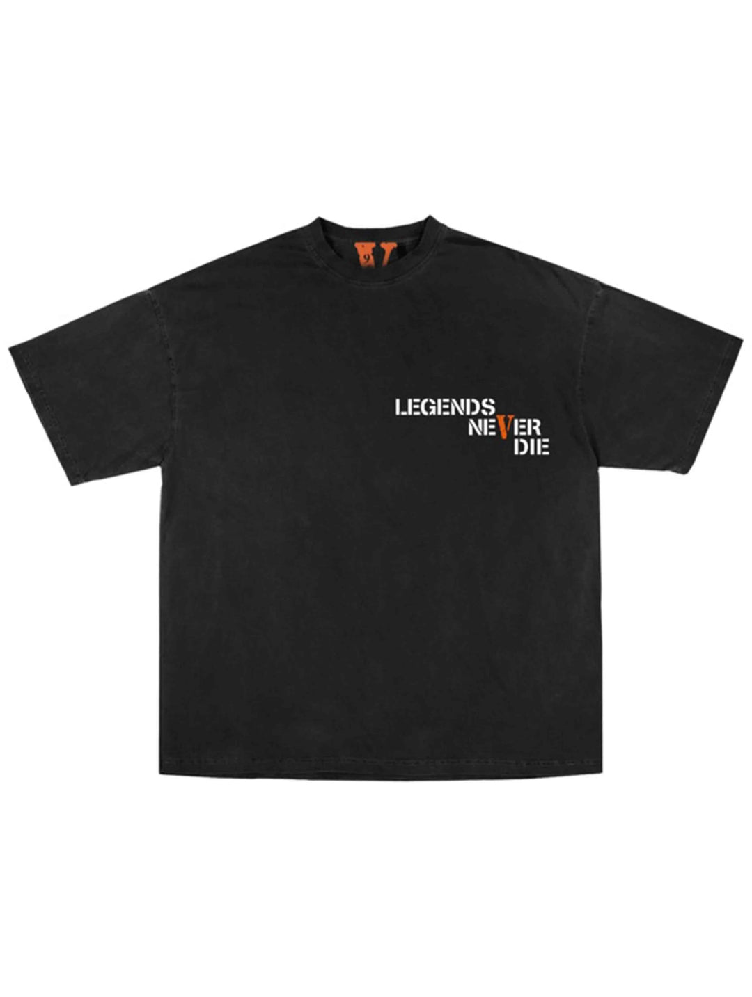 Juice Wrld x Vlone 999 T-Shirt Black [SS20] Vlone