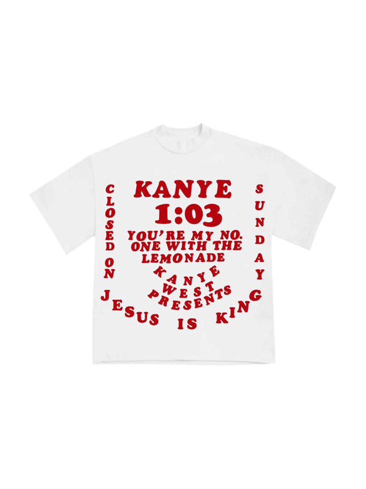 KANYE WEST CPFM FOR JIK III TEE WHITE [FW19] Cactus Plant Flea Market