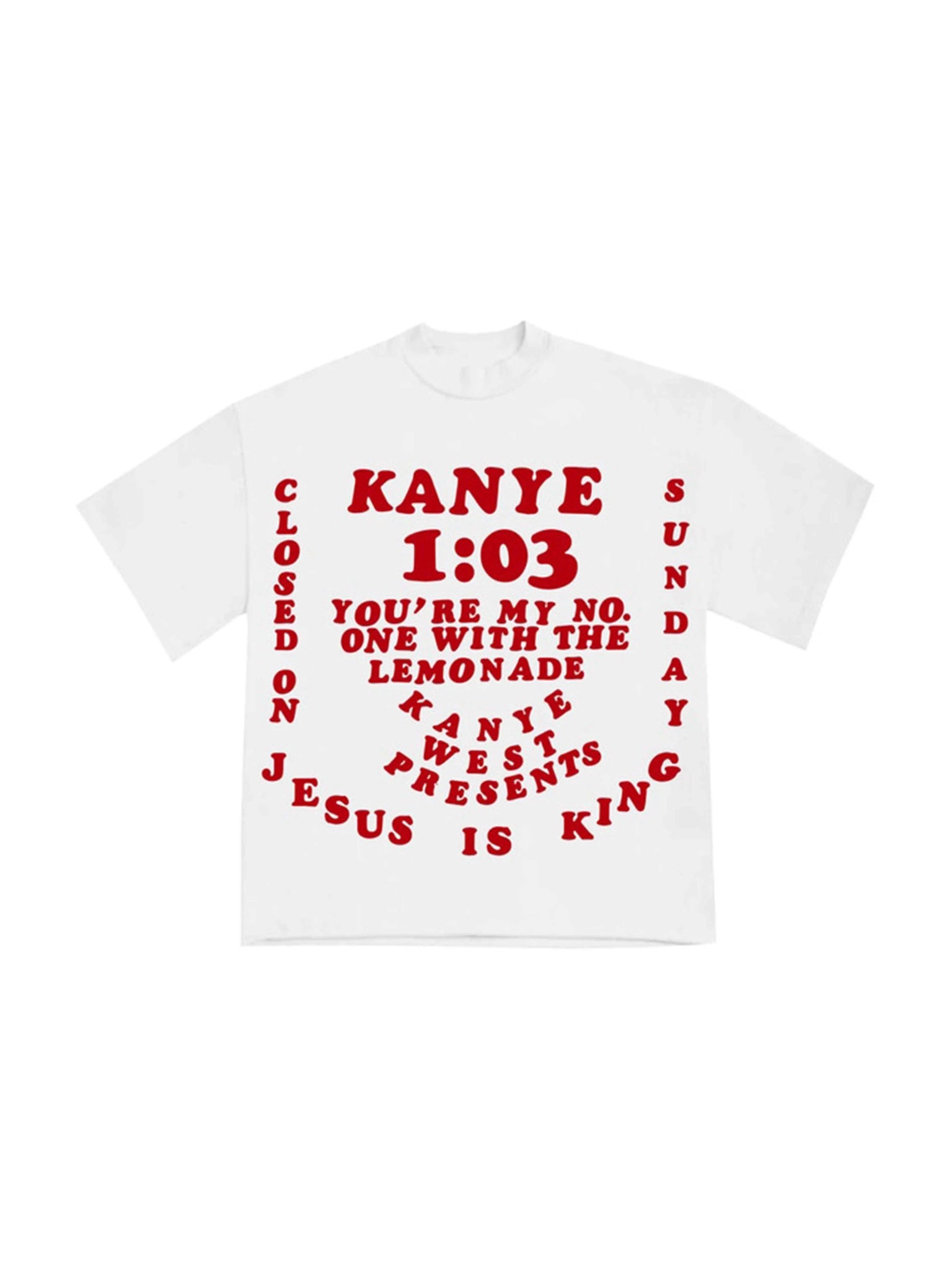 KANYE WEST CPFM FOR JIK III TEE WHITE [FW19] Cactus Plant Flea Market