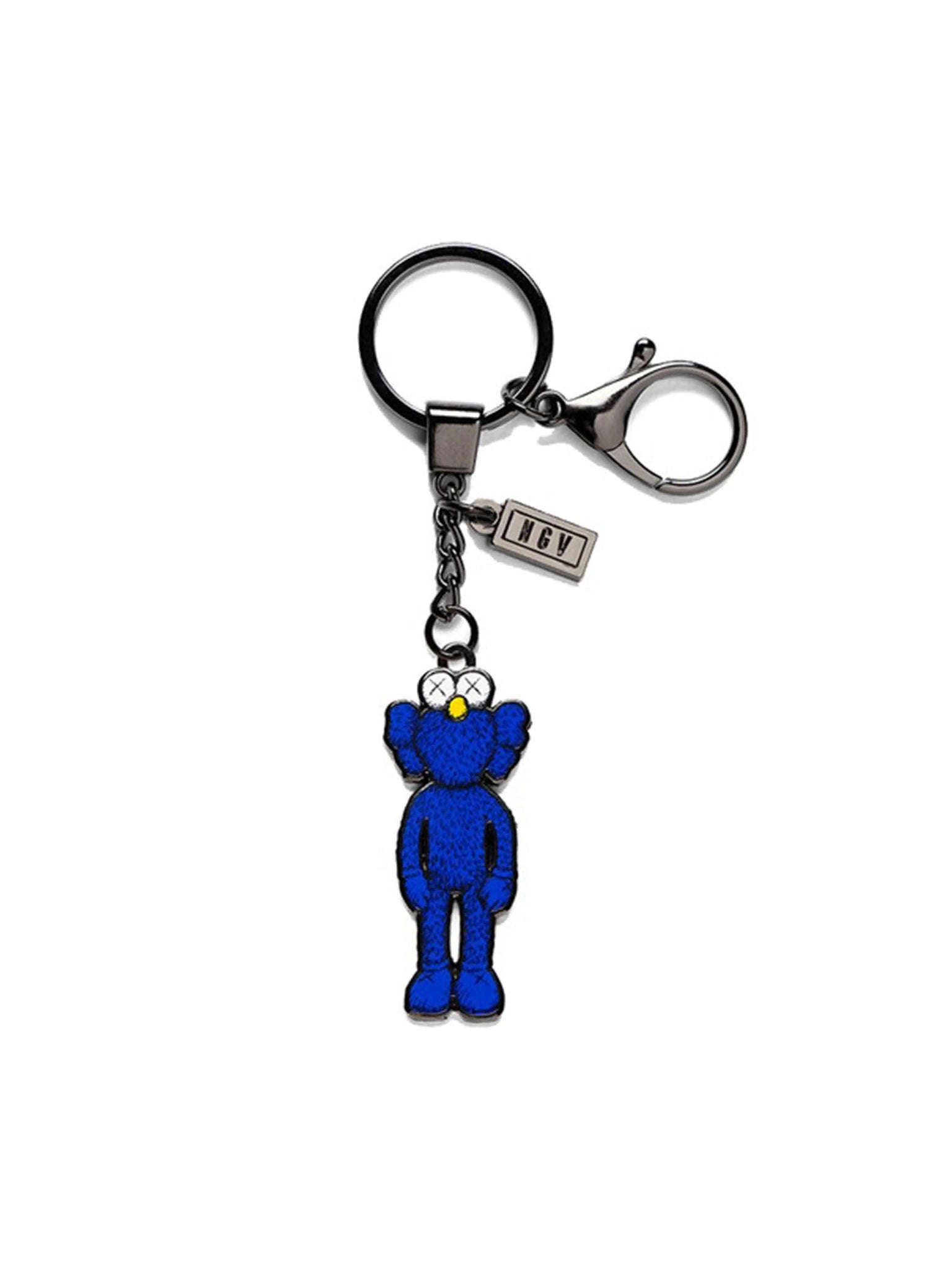 KAWS BFF Keyring Blue Prior