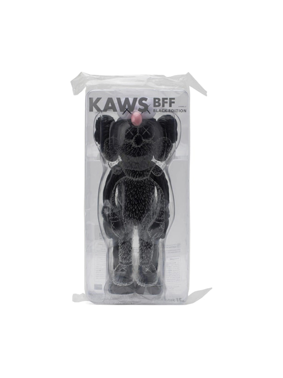 KAWS BFF Open Edition Vinyl Figure Black Prior