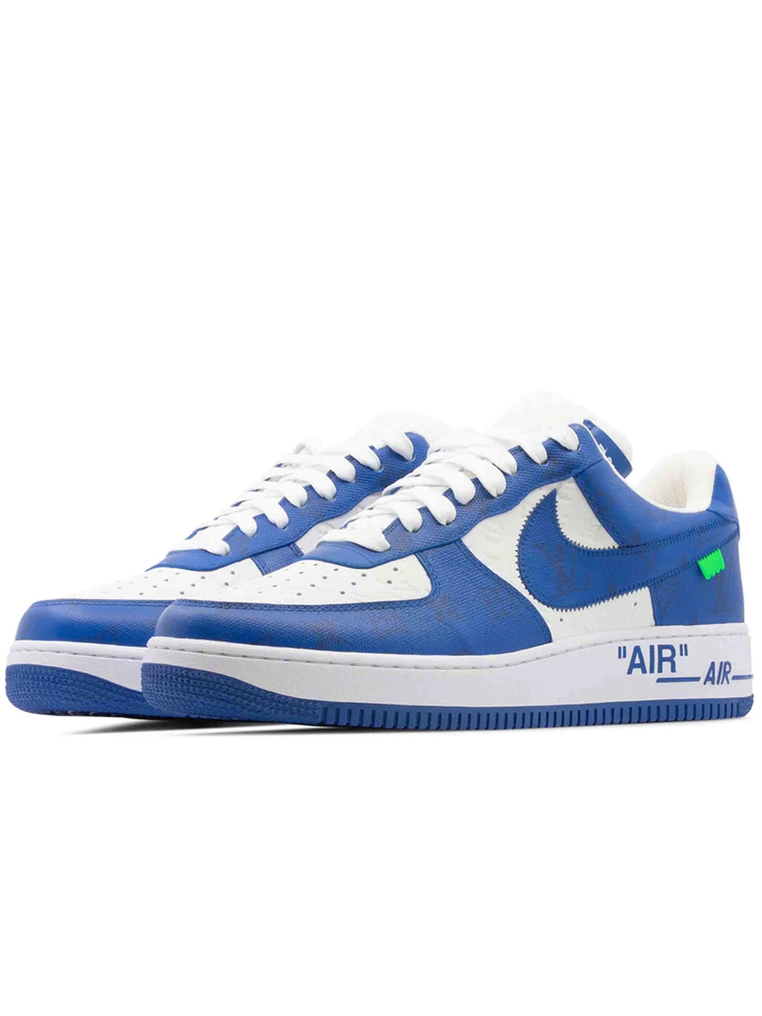 Louis Vuitton Nike Air Force 1 Low By Virgil Abloh White Royal