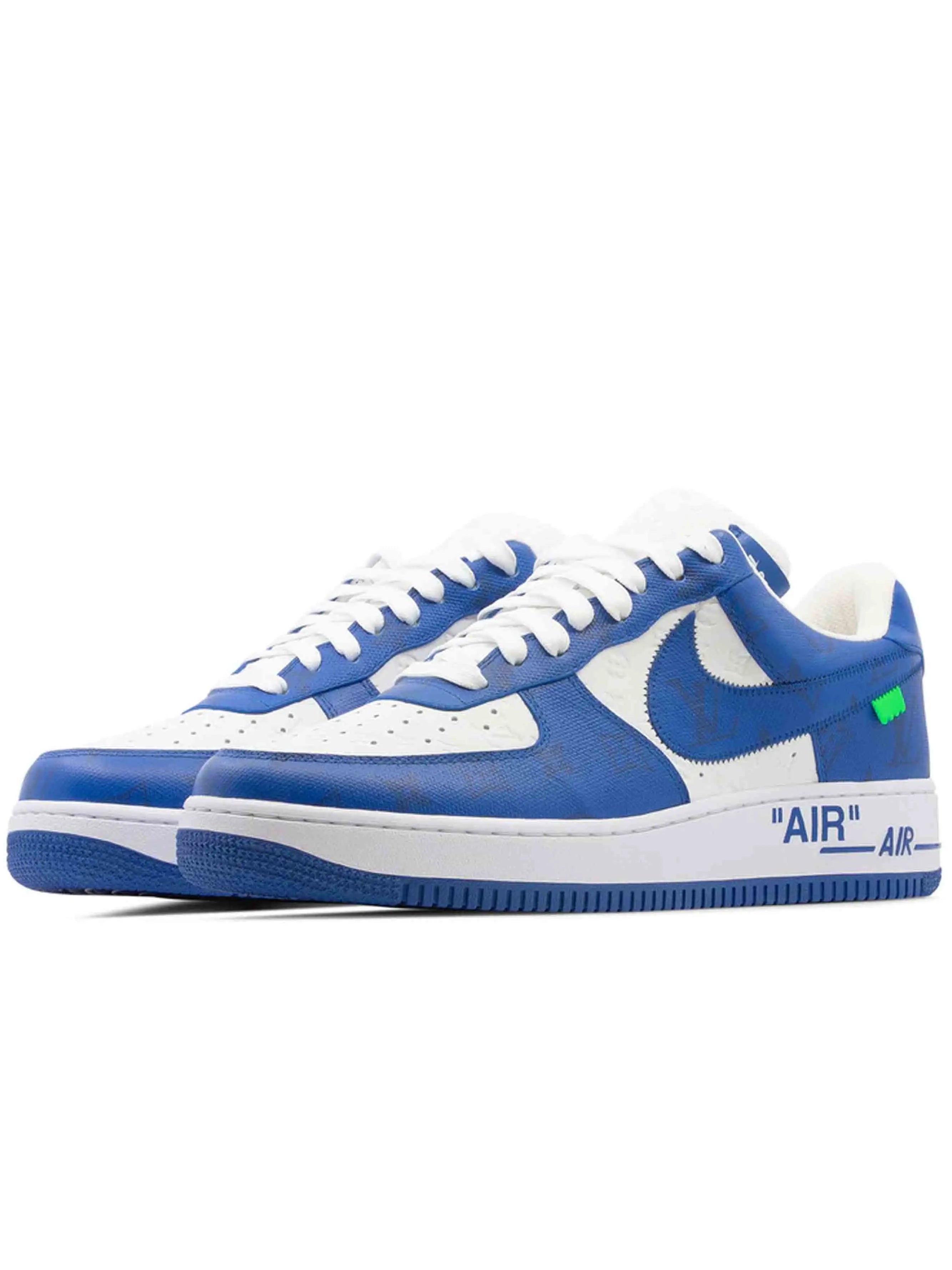 Louis Vuitton Nike Air Force 1 Low By Virgil Abloh White Royal Prior