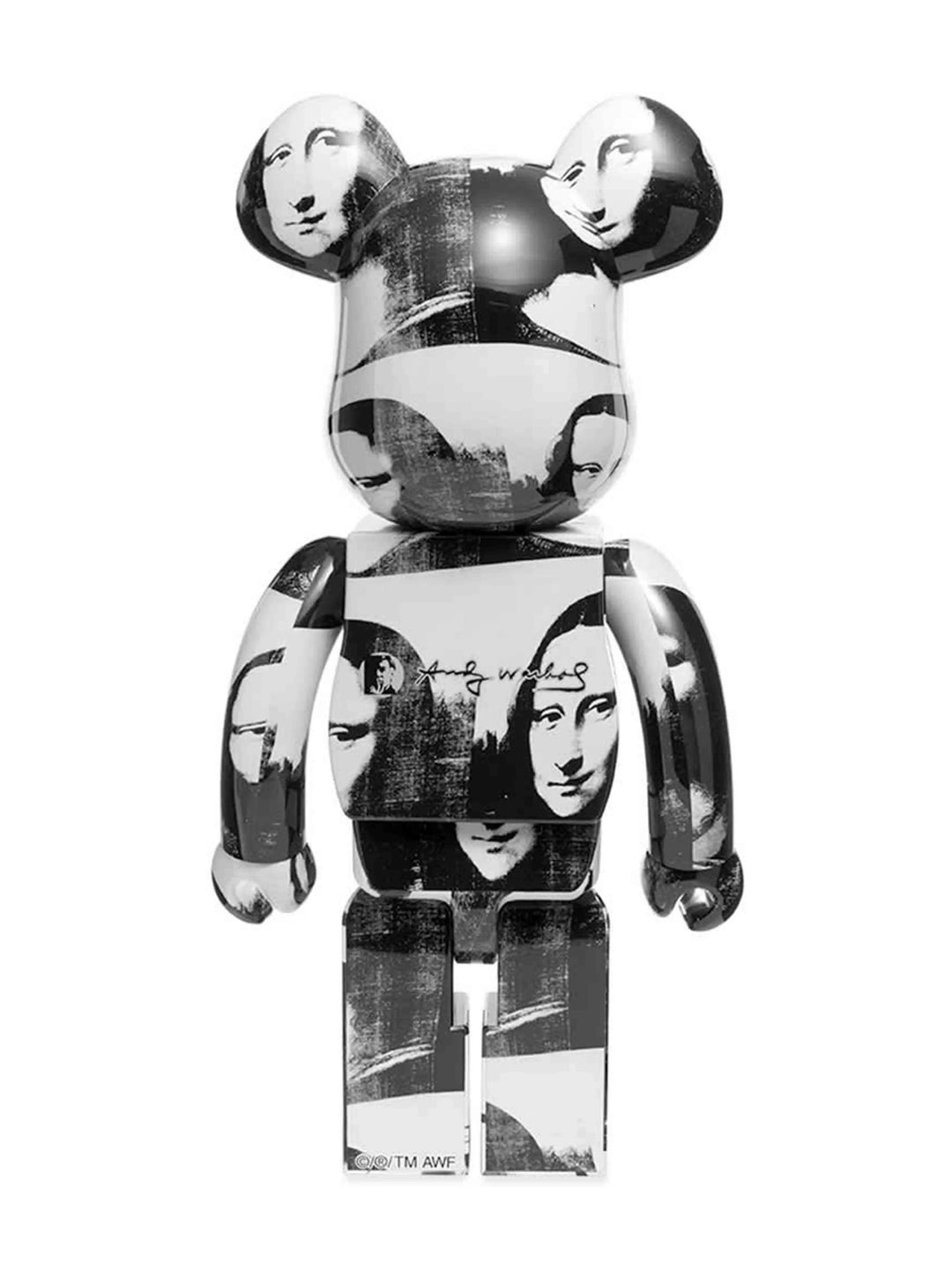 Medicom Toy Be@arbrick Andy Warhol Double Mona Lisa 1000% Medicom Toy