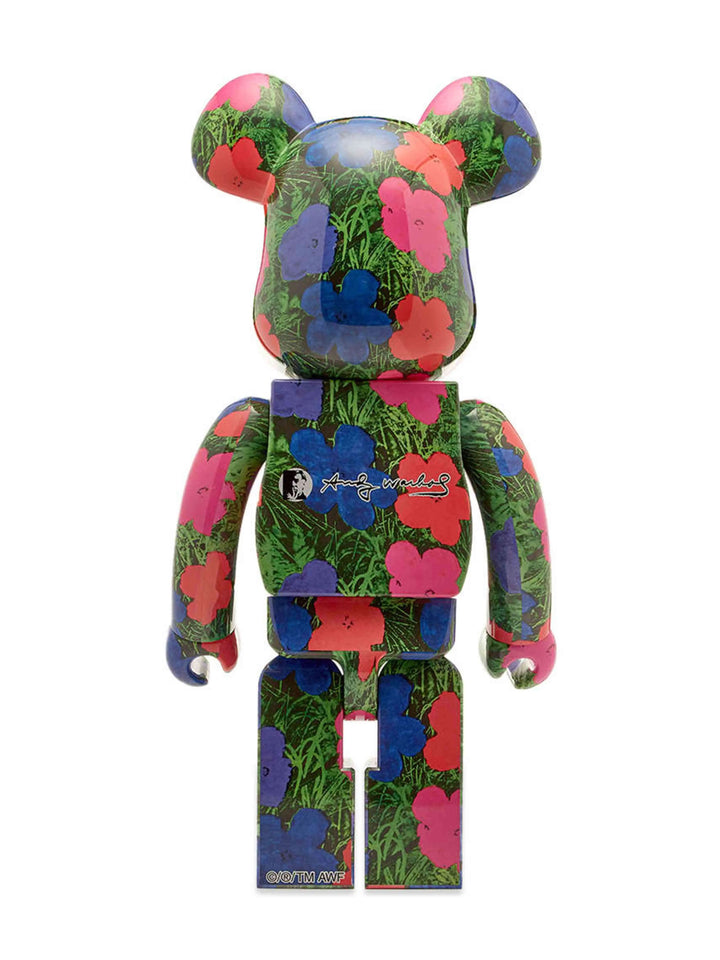 Medicom Toy Be@arbrick Andy Warhol Flowers 1000% Medicom Toy