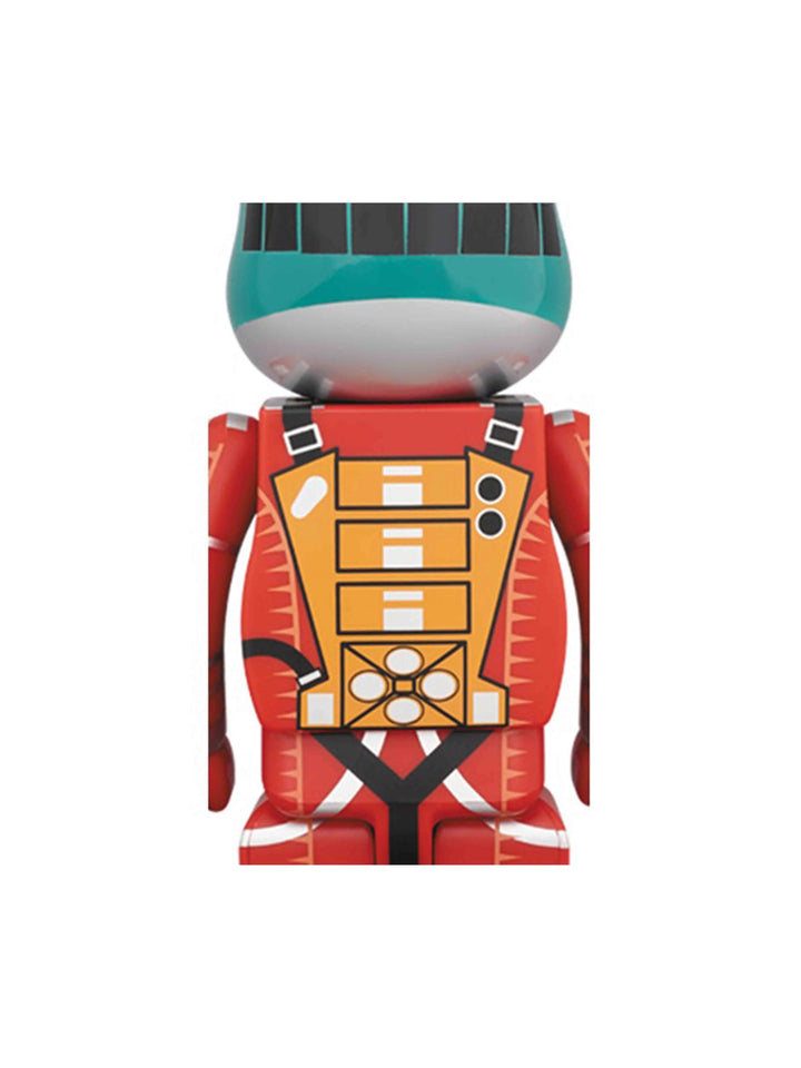 Medicom Toy Be@arbrick Space Suit Green Helmet & Orange Suit 100% & 400% Medicom Toy