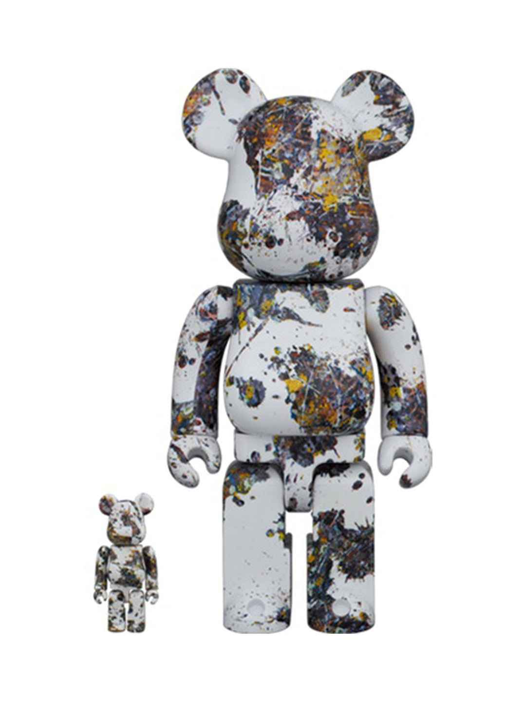 Medicom Toy Be@arbrick x Jackson Pollock Studio (Splash) 100% & 400% Set Prior