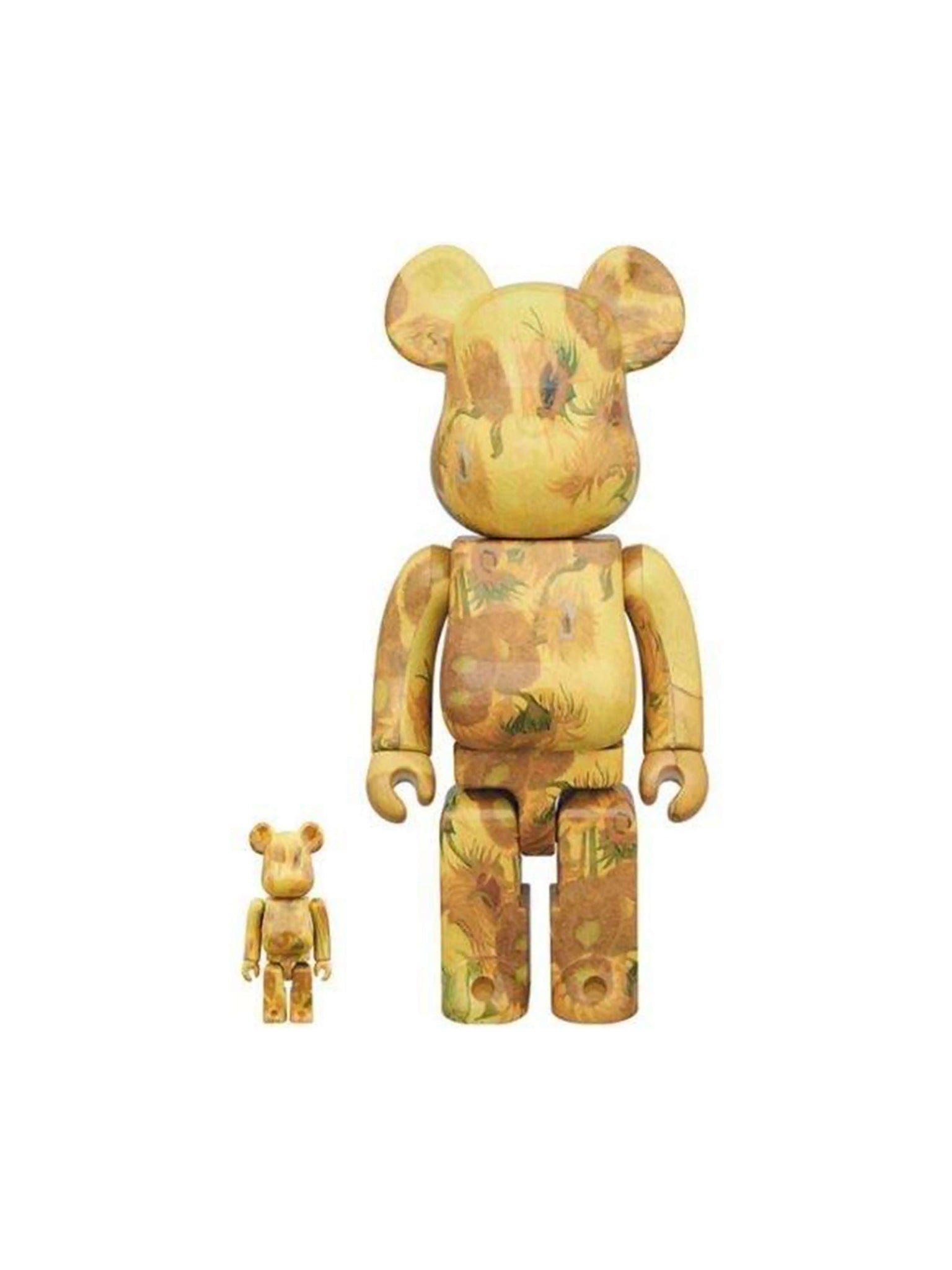 Medicom Toy Be@rbrick Van Gogh Museum Sunflowers 100% & 400% Set Medicom Toy