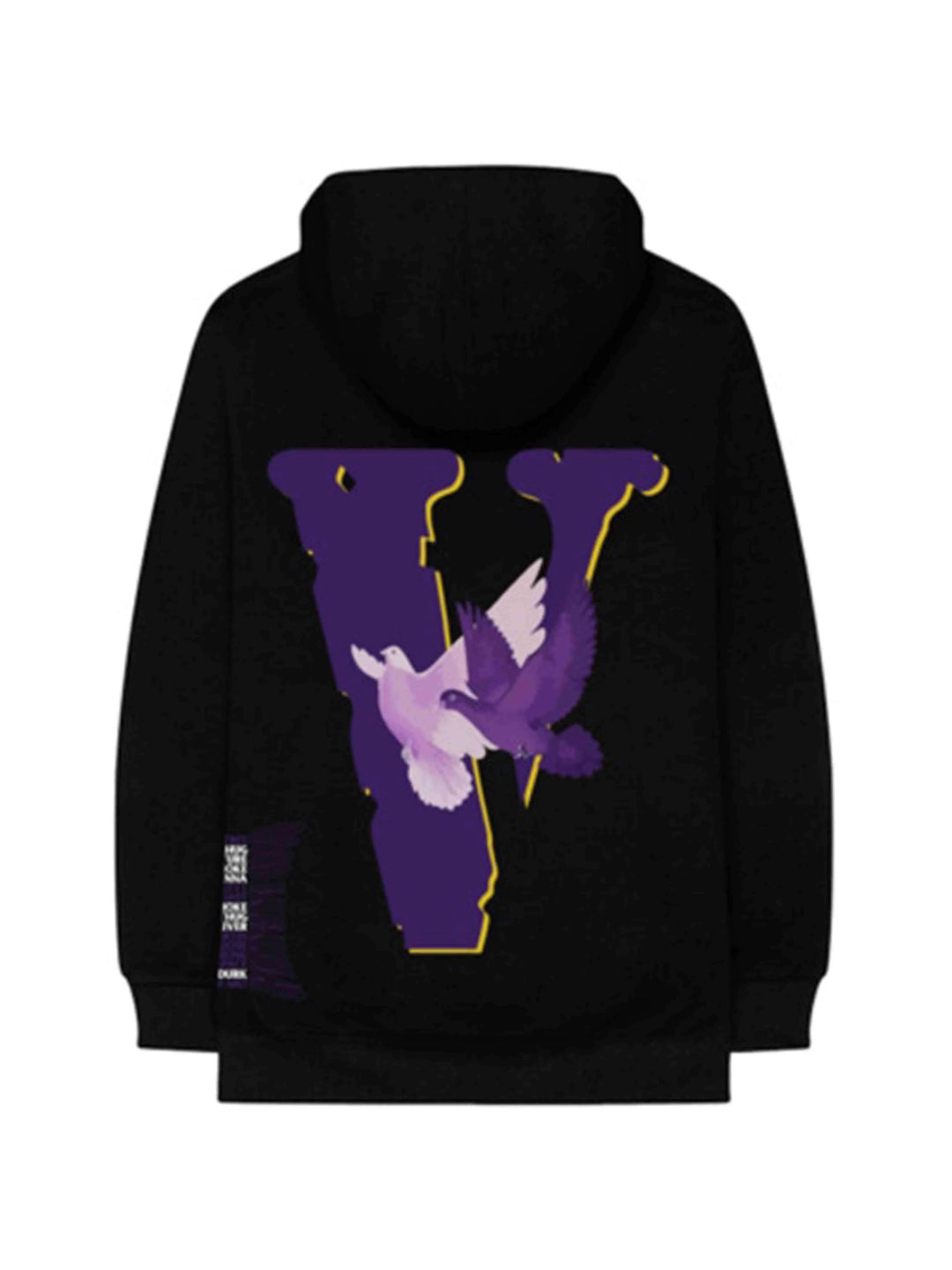 Nav X Vlone Doves Hoodie Black Vlone