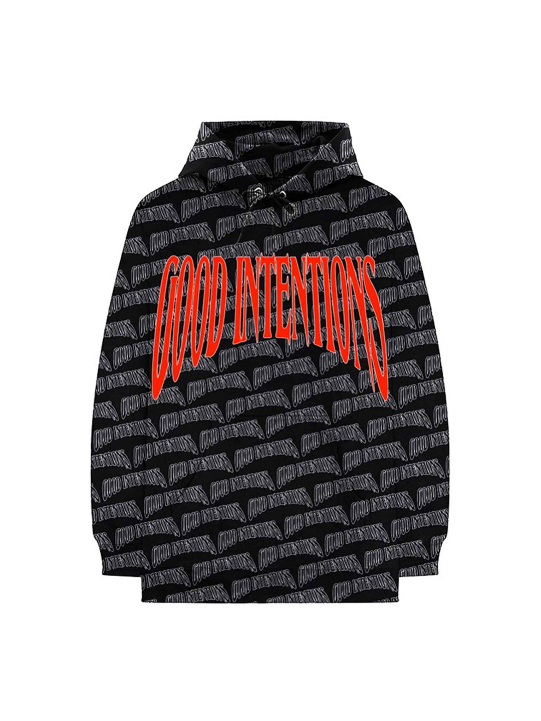 Nav x Vlone All Over Hoodie Black Vlone