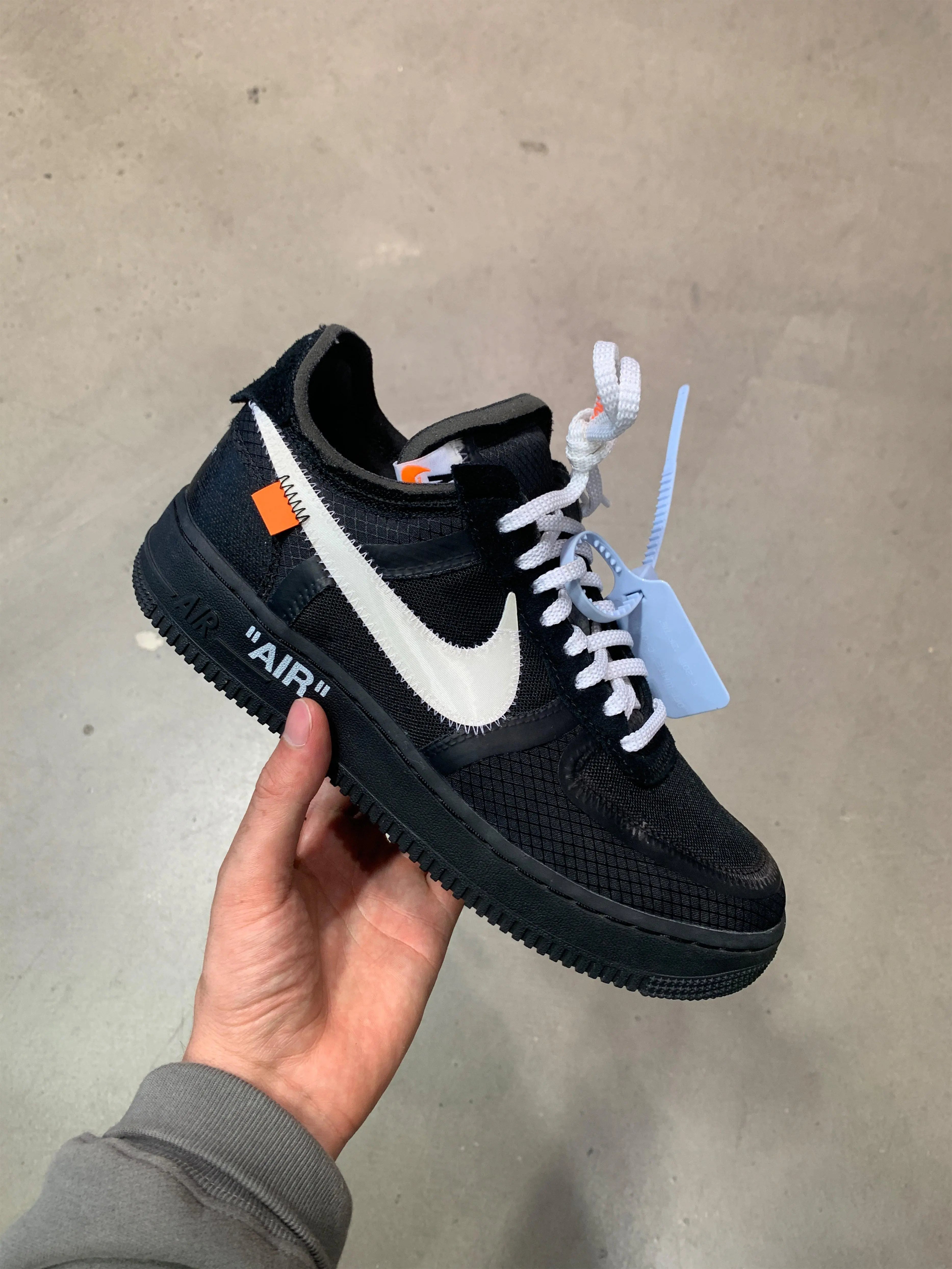 Nike Air Force Off White Black Nike Air Force Low Off-White Black
