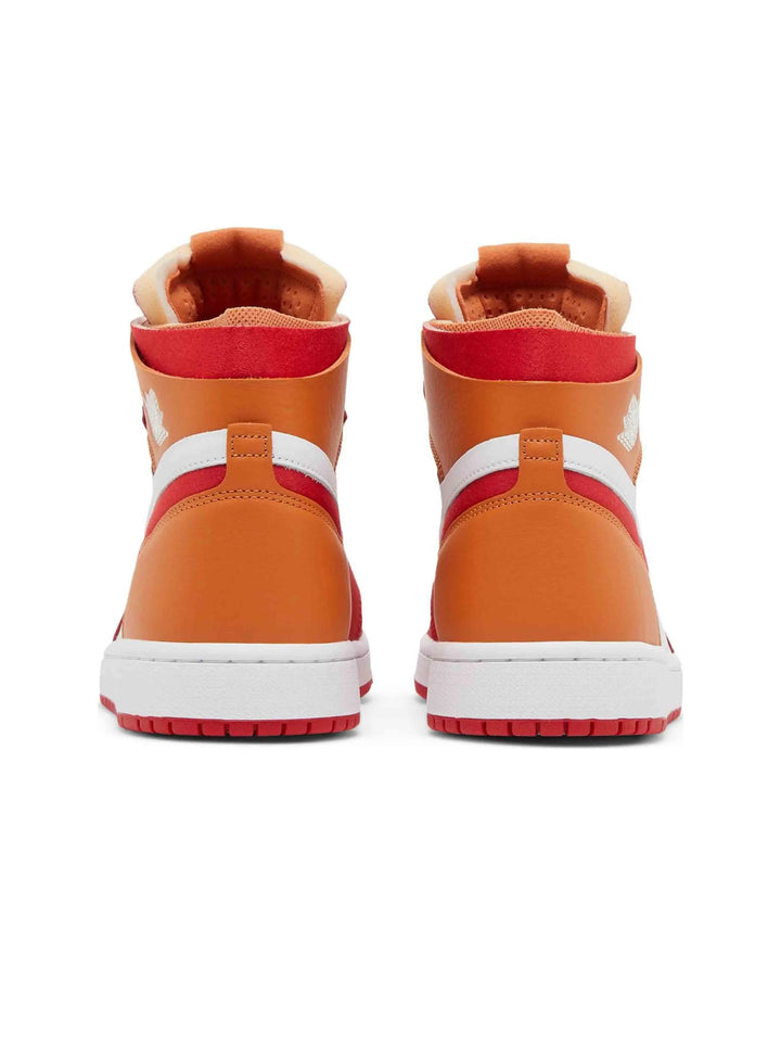 Nike Air Jordan 1 High Zoom Air CMFT Fire Red Hot Curry (W) Prior