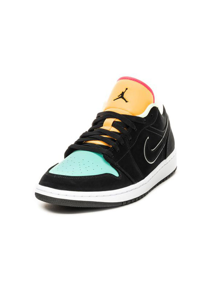 Nike Air Jordan 1 Low Black Aurora Green Laser Orange Prior