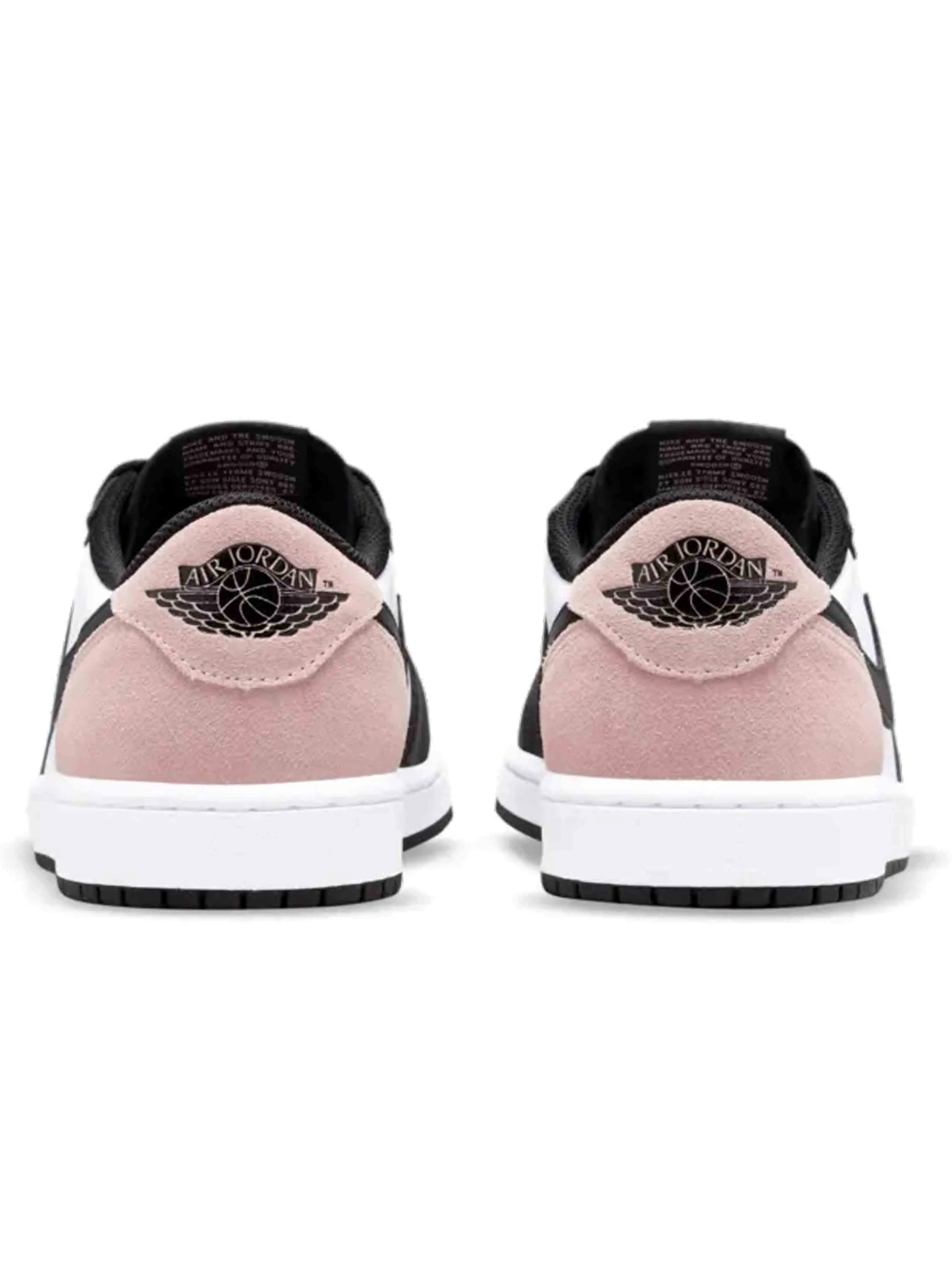 Nike tuned 1 black white bleached coral hot sale