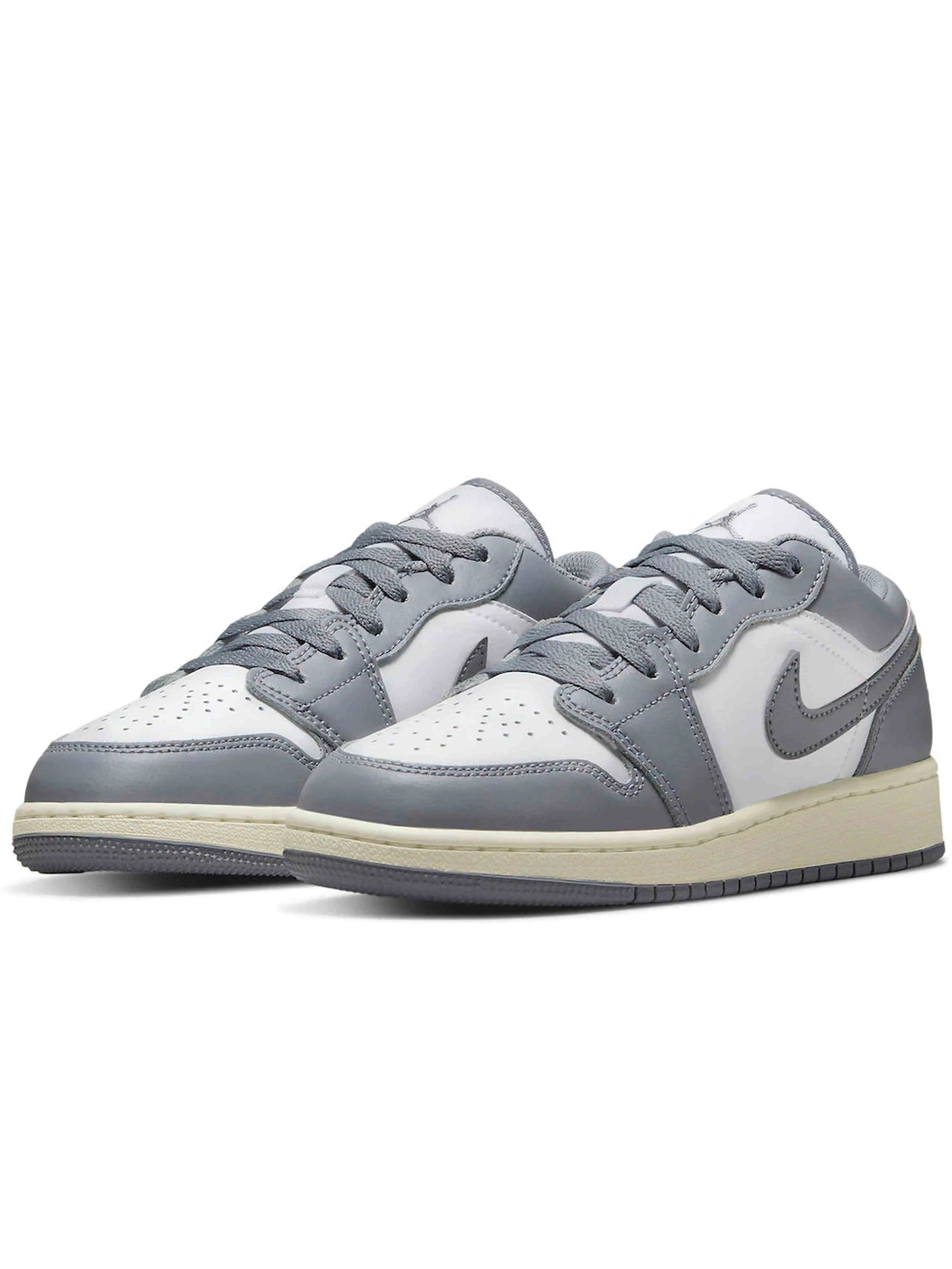 靴 Nike Air Jordan 1 Low \"Vintage Grey\" Air Jordan 1 Low Vintage Stealth Grey Men's - 553558-053 - US