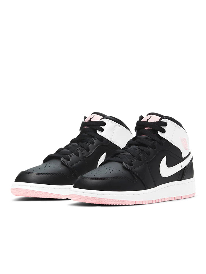 Nike Air Jordan 1 Mid Arctic Pink Black Prior
