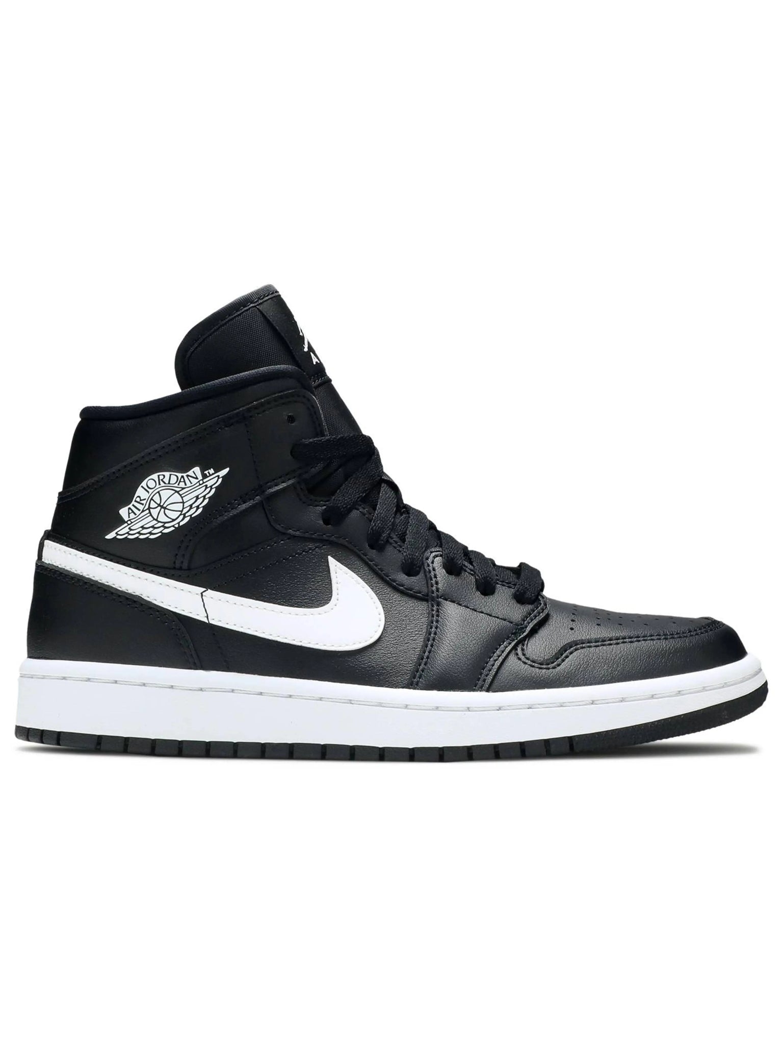 Nike Air Jordan 1 Mid Black White [W] Prior