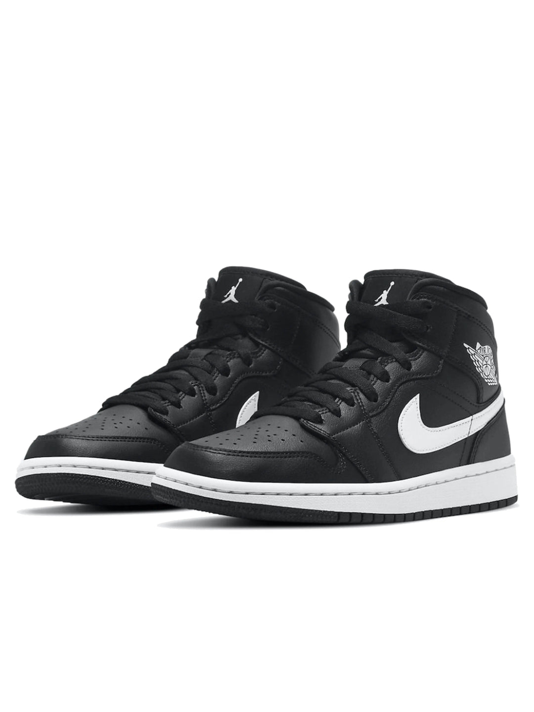 Nike Air Jordan 1 Mid Black White [W] Prior