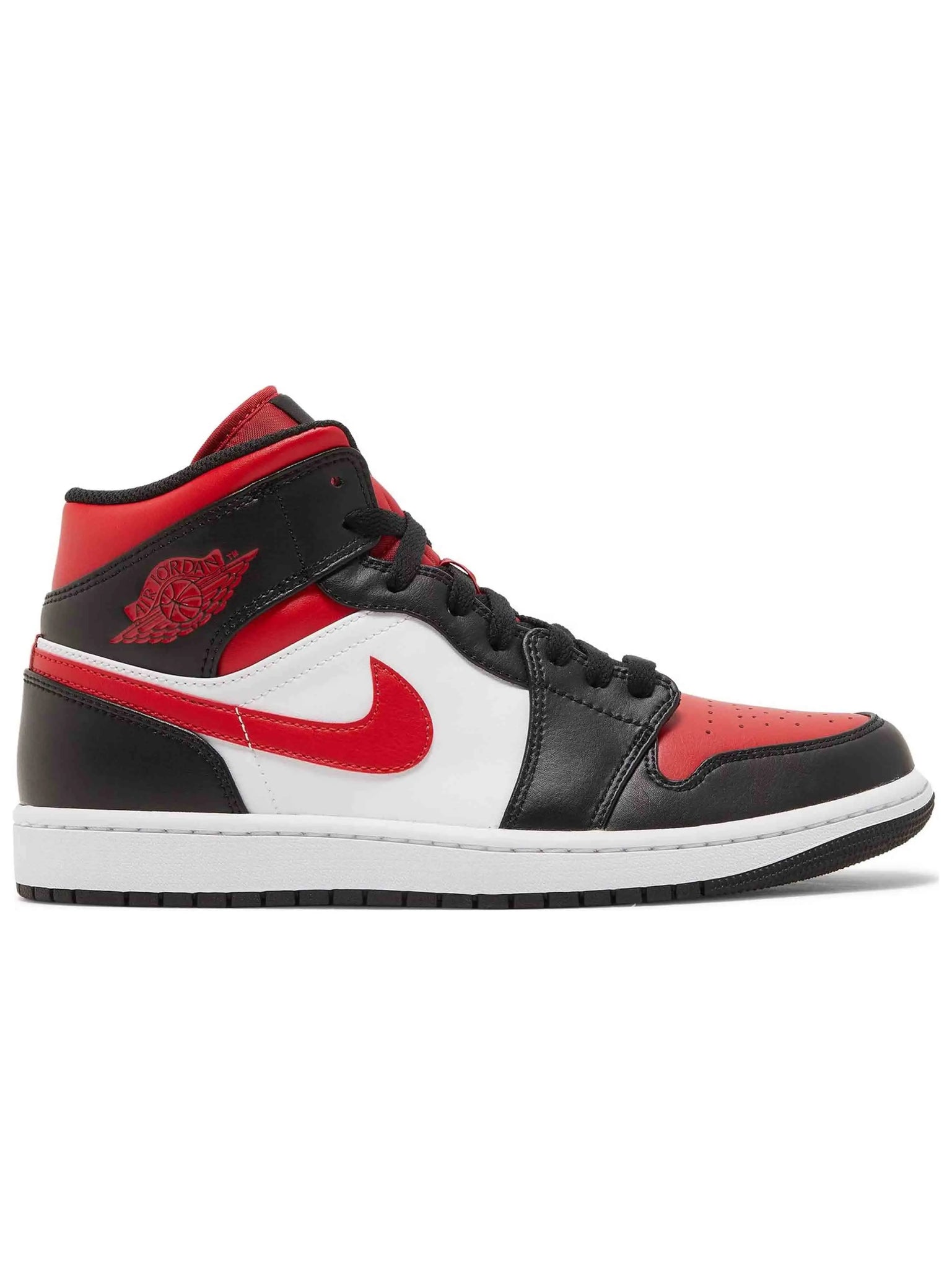 Nike Air Jordan 1 Mid Bred Toe (2022) Prior