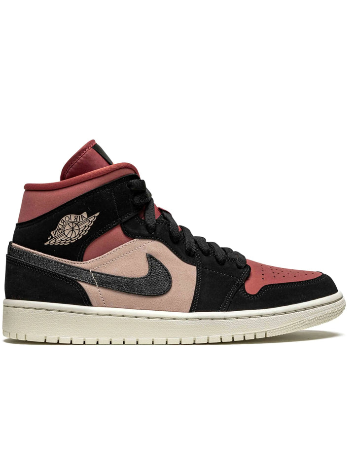 Nike Air Jordan 1 Mid Burgundy Dusty Pink [W] Prior