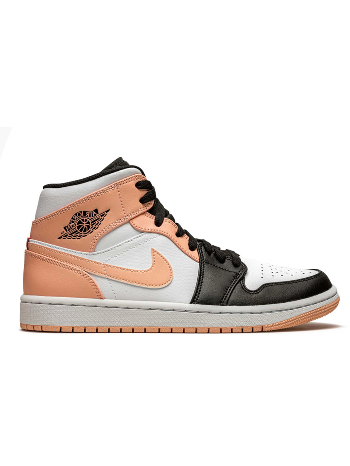 Nike Air Jordan 1 Mid Crimson Tint Toe Prior