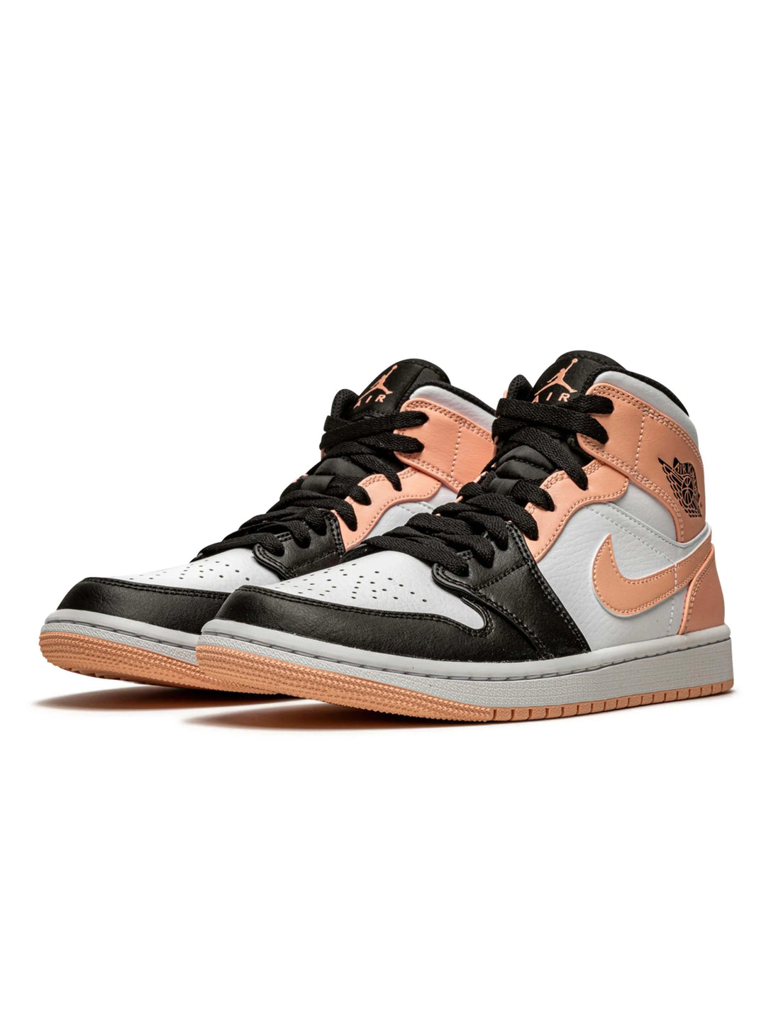 Nike Air Jordan 1 Mid Crimson Tint Toe Prior