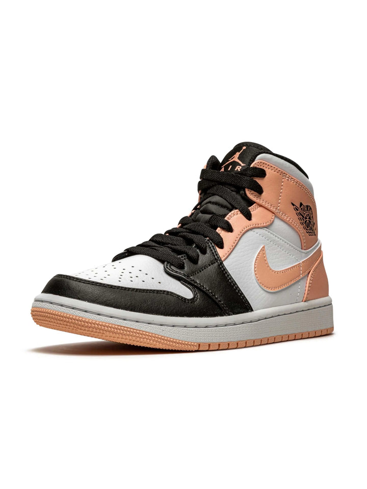 Nike Air Jordan 1 Mid Crimson Tint Toe Prior