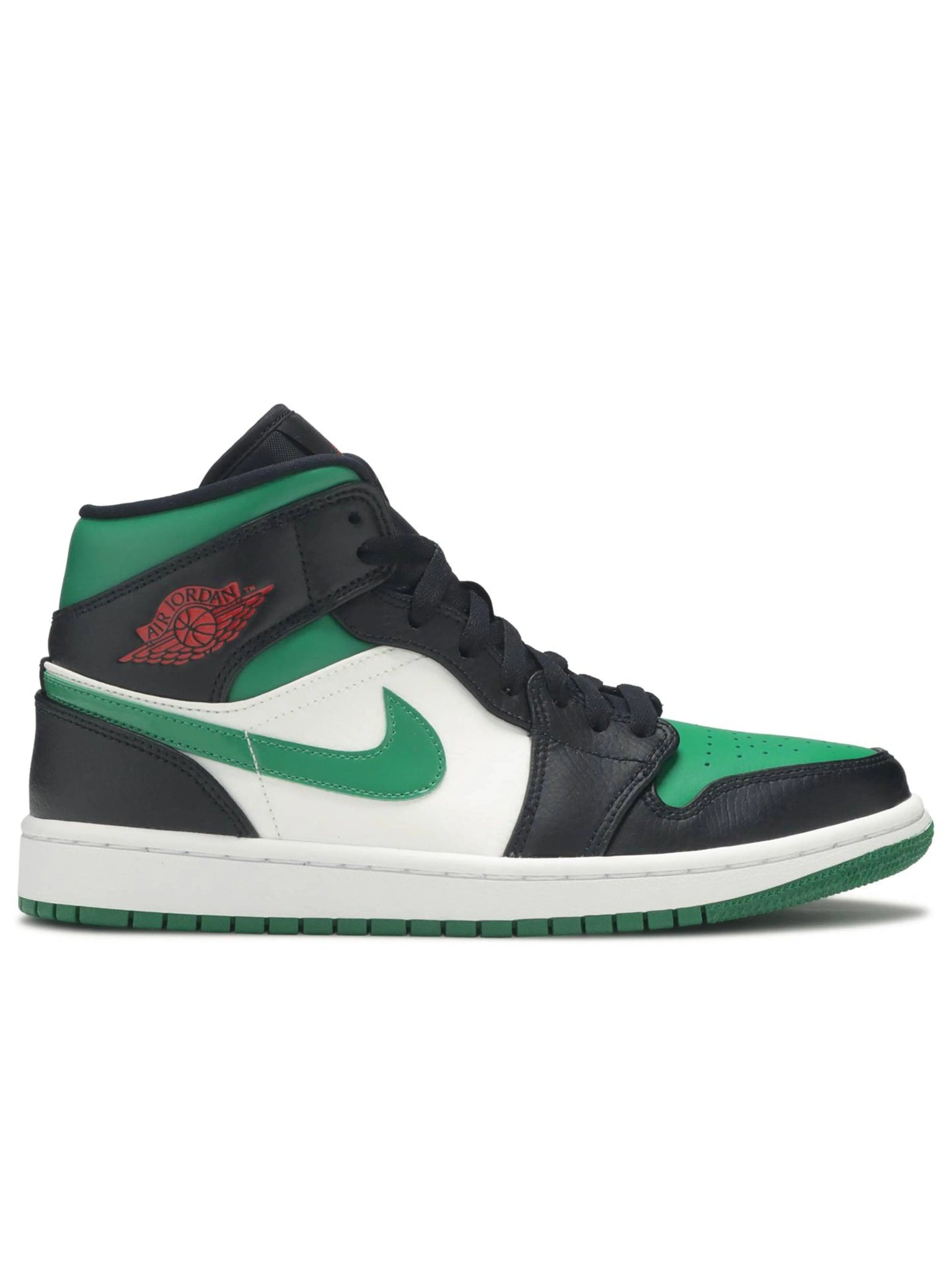 Nike Air Jordan 1 Mid Green Toe Prior