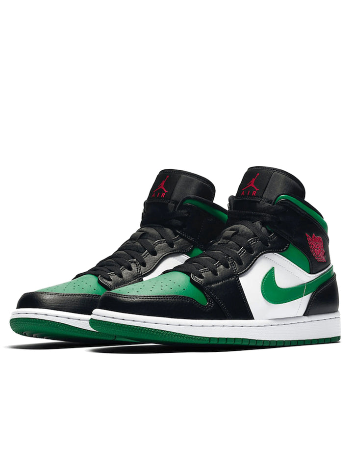 Nike Air Jordan 1 Mid Green Toe Prior