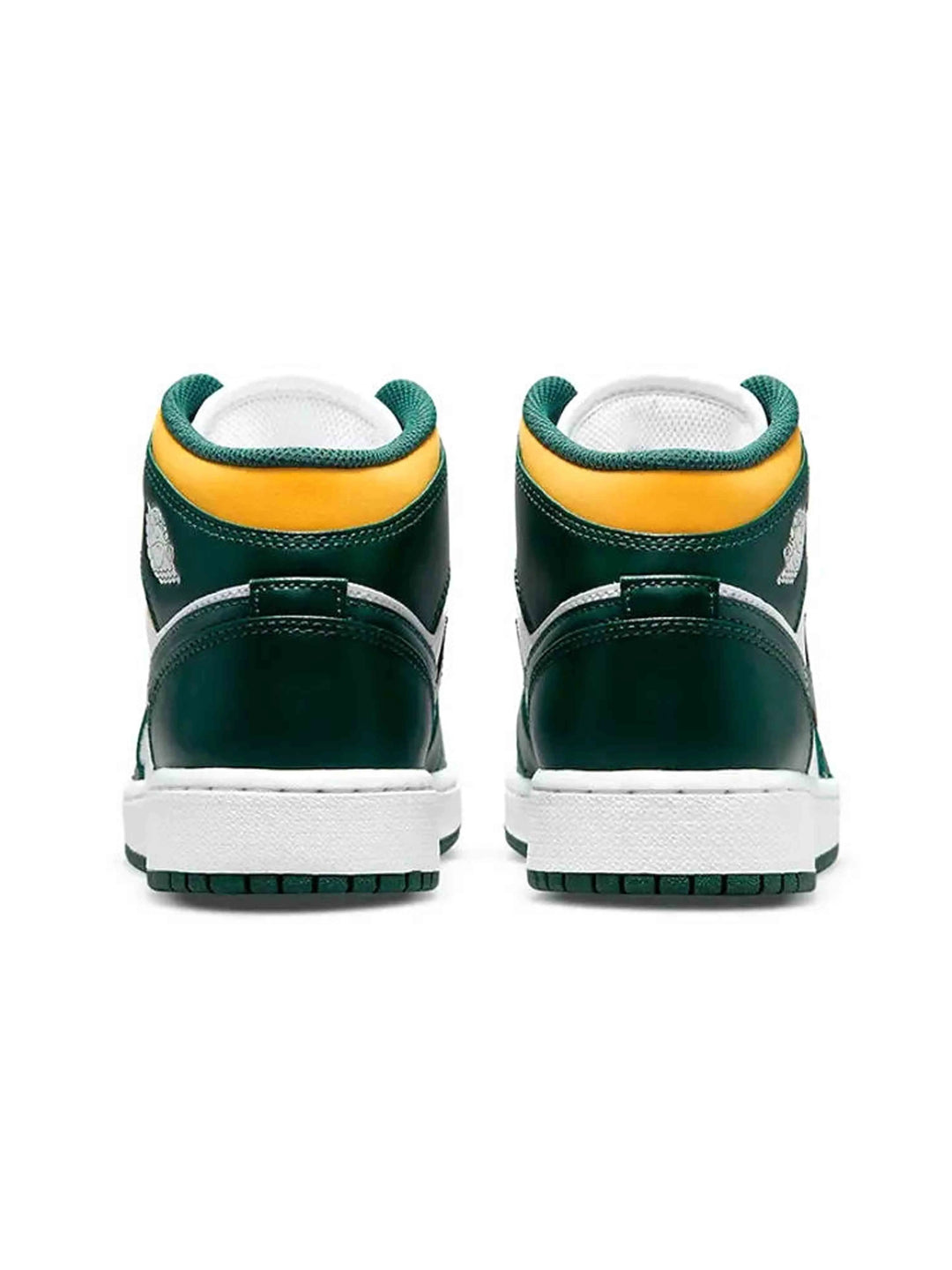 Nike Air Jordan 1 Mid Green Yellow (GS) Prior