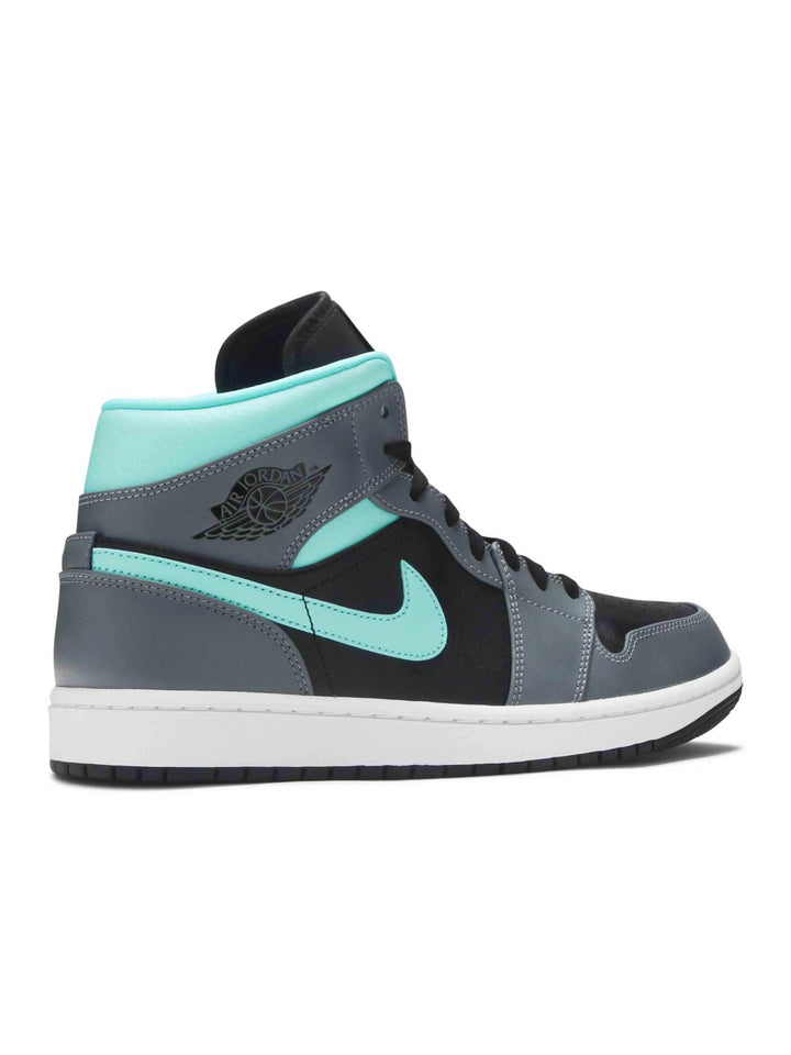Nike Air Jordan 1 Mid Grey Aqua Jordan Brand