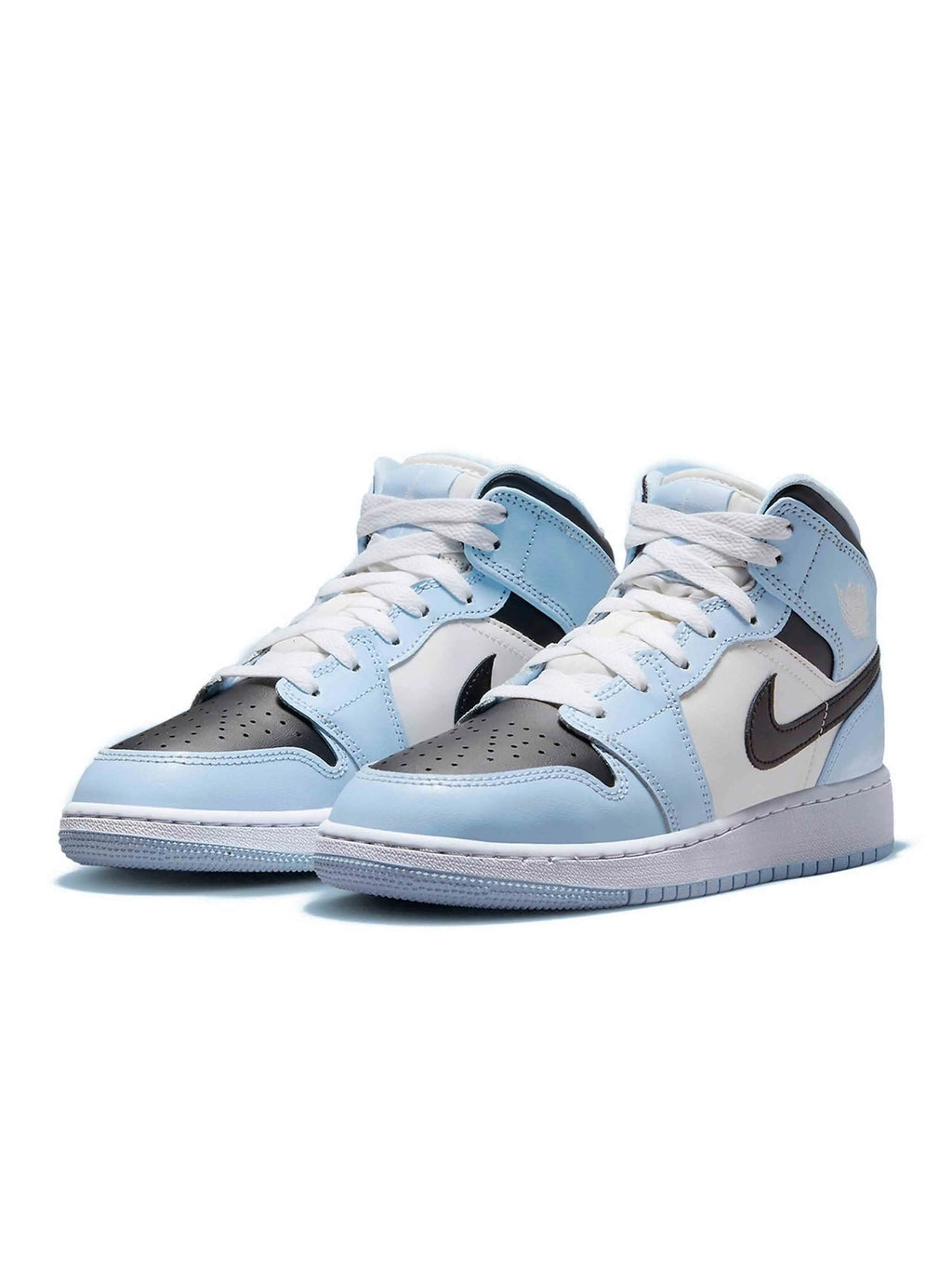 Nike Air Jordan 1 Mid Ice Blue (GS) Prior