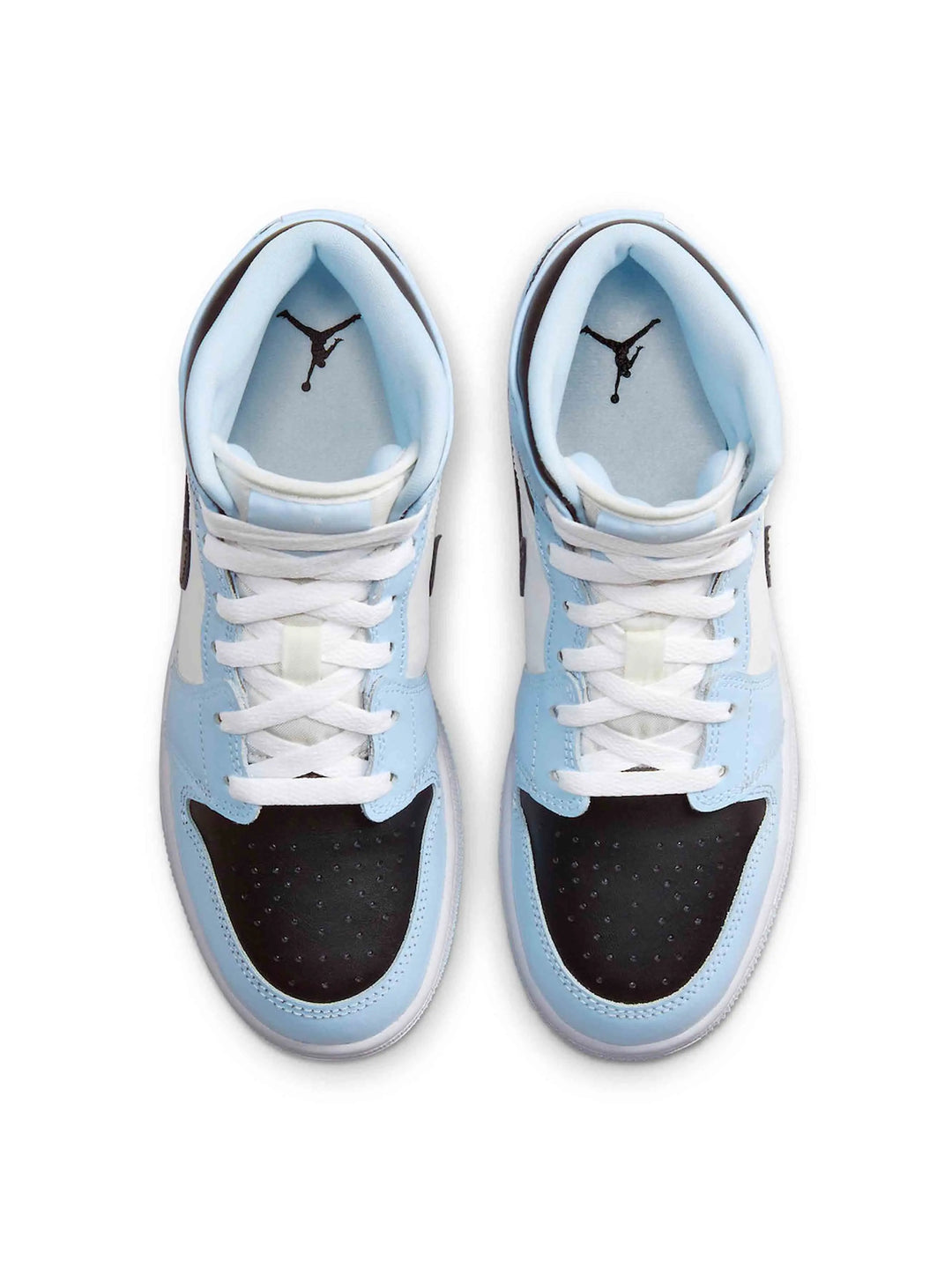 Nike Air Jordan 1 Mid Ice Blue (GS) Prior