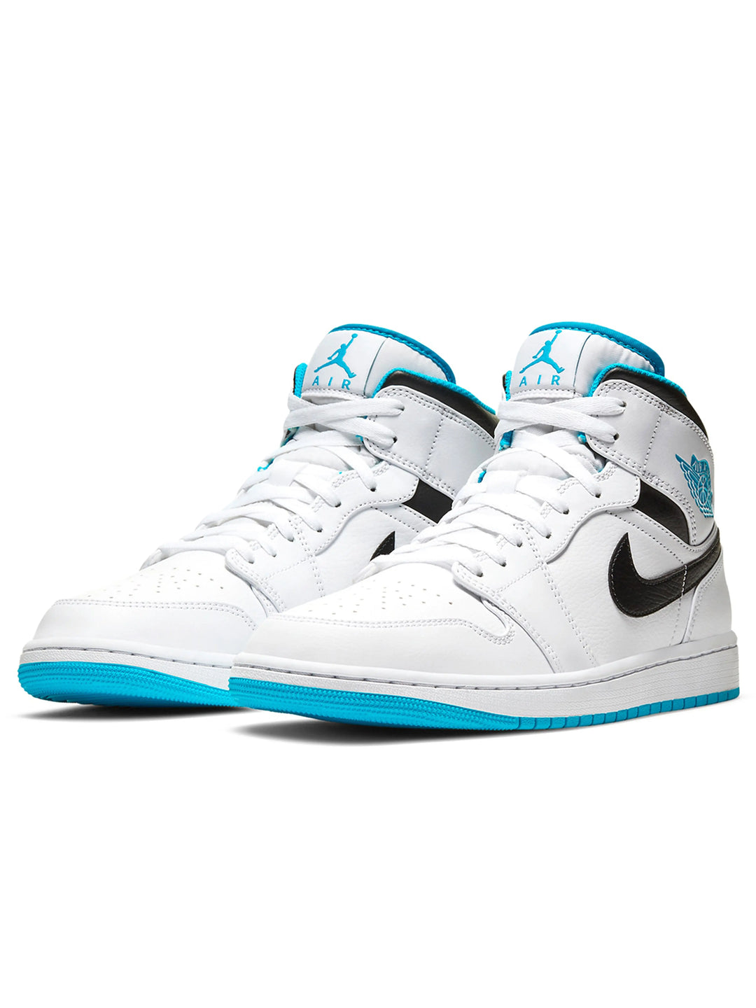 Nike Air Jordan 1 Mid Laser Blue Jordan Brand