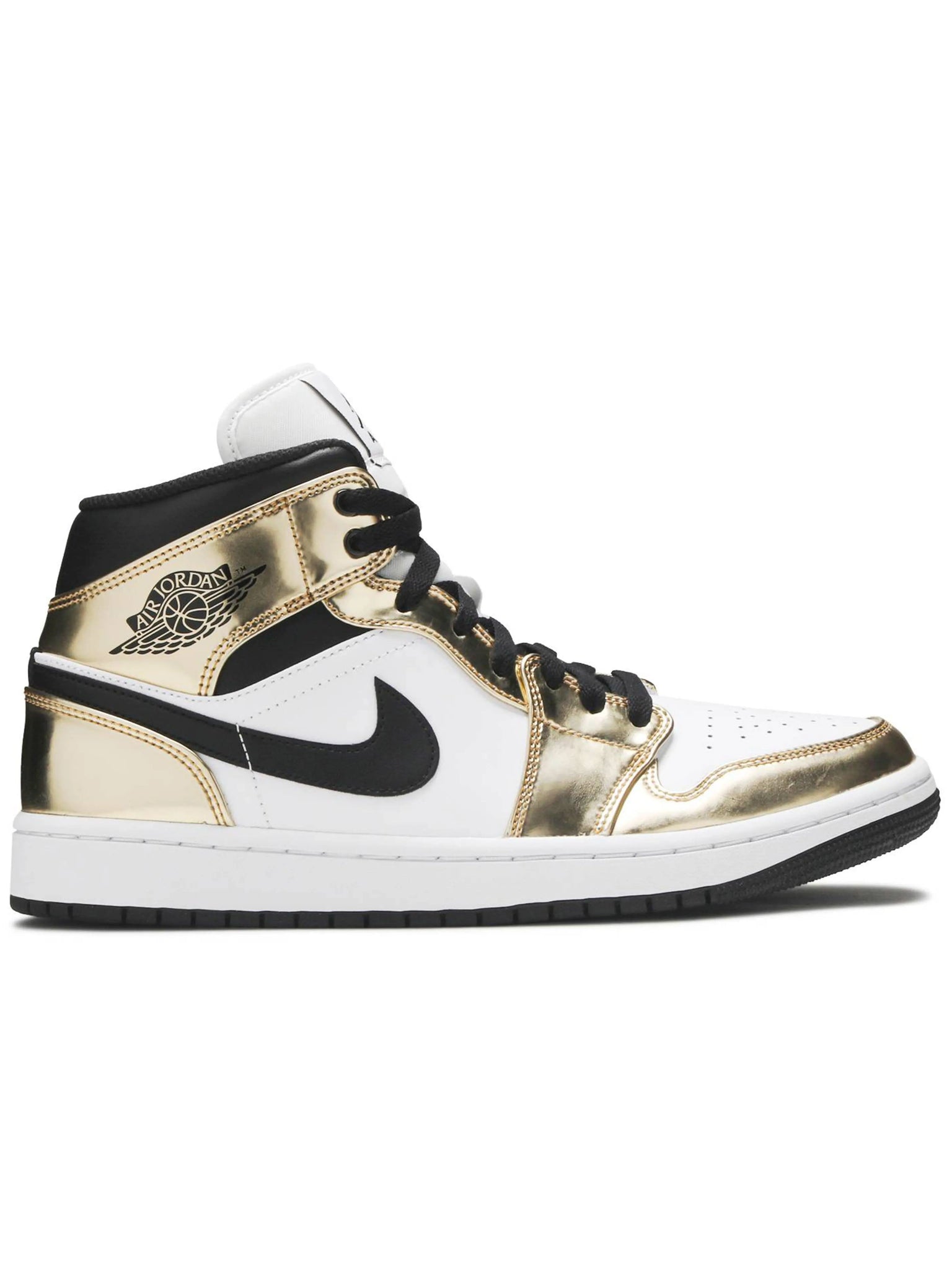 Nike Air Jordan 1 Mid Metallic Gold Prior