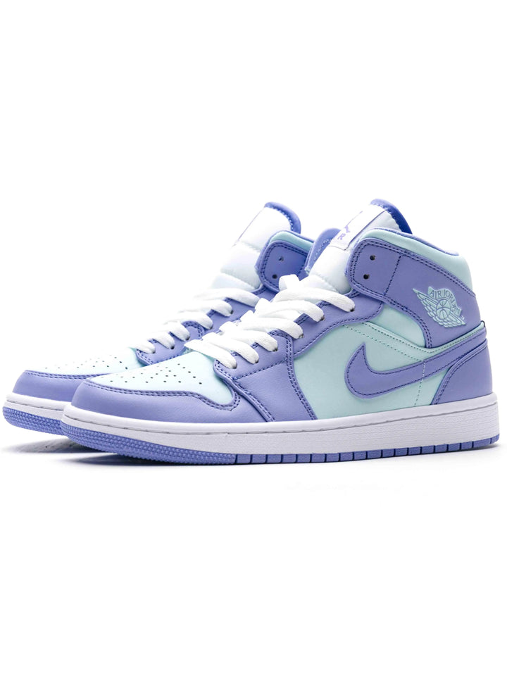 Nike Air Jordan 1 Mid PURPLE AQUA Prior