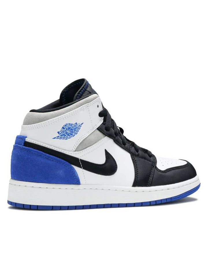 Nike Air Jordan 1 Mid Royal Black Toe Jordan Brand