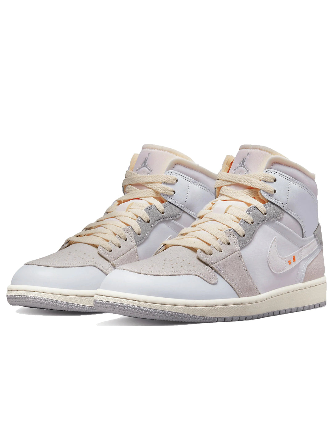 Nike Air Jordan 1 Mid SE Craft Inside Out White Grey Prior