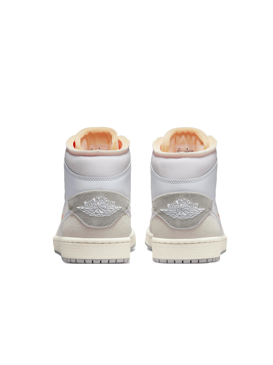 Nike Air Jordan 1 Mid SE Craft Inside Out White Grey Prior