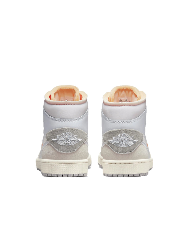 Nike Air Jordan 1 Mid SE Craft Inside Out White Grey Prior