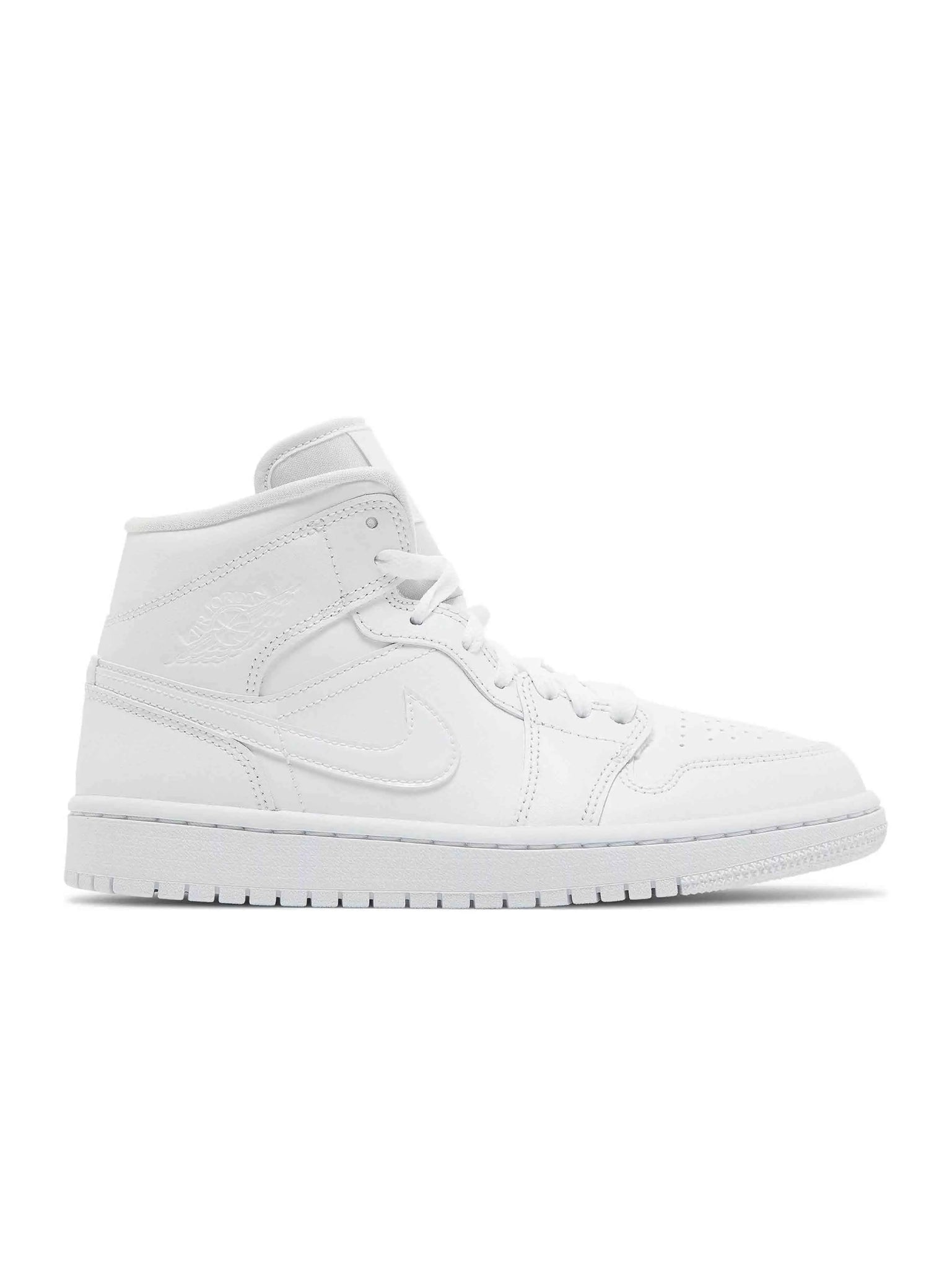 Nike Air Jordan 1 Mid Triple White (W) Prior