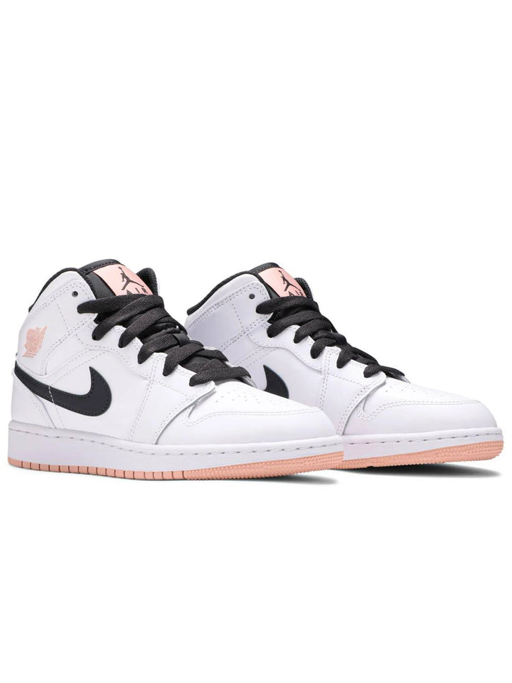 Nike Air Jordan 1 Mid White Arctic Orange Prior