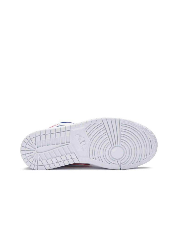 Nike Air Jordan 1 Mid White Red Royal 'USA' [W] Prior