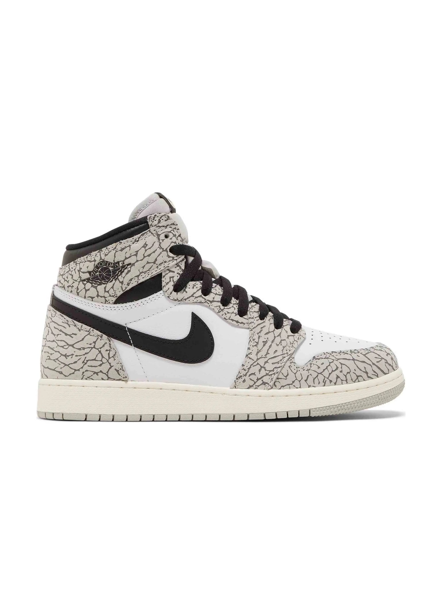 Nike Air Jordan 1 Retro High OG White Cement (GS) Prior