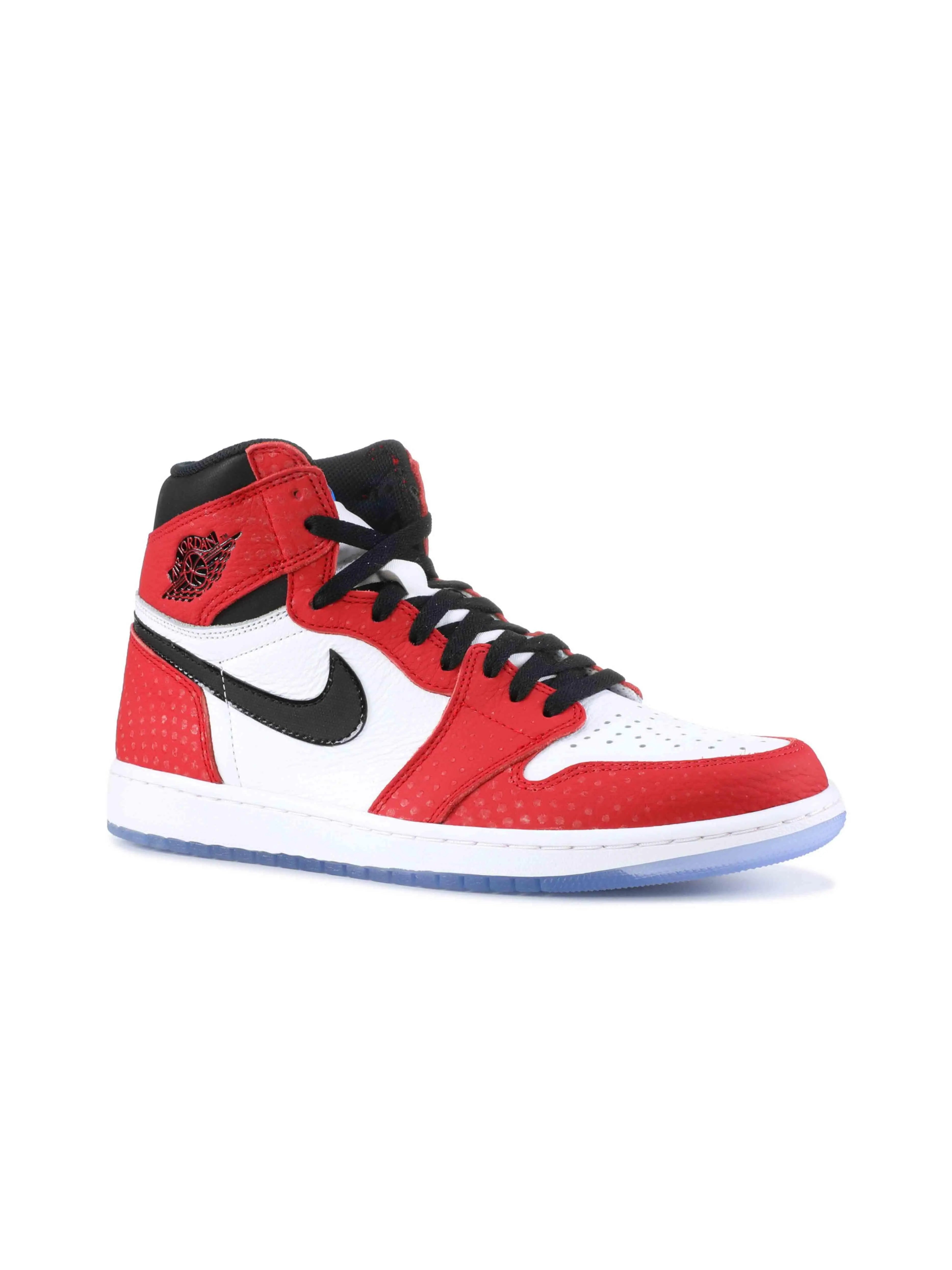 Spider man origin jordans clearance